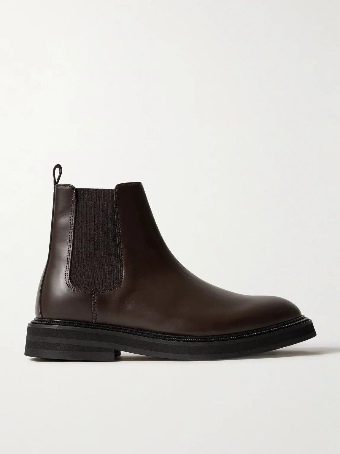 Officer Leather Chelsea Boots - 1