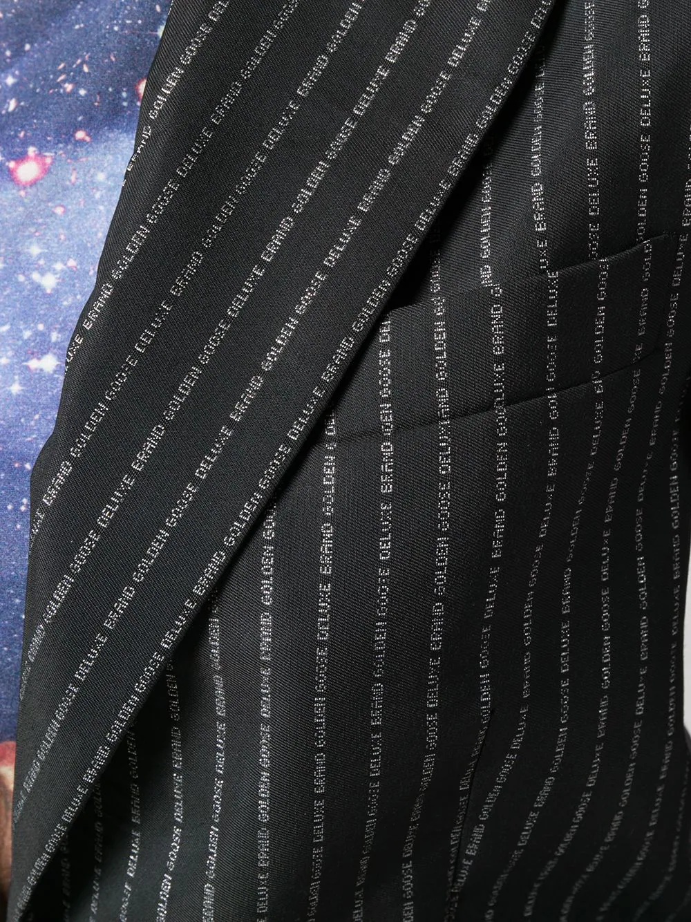 pinstriped blazer - 5