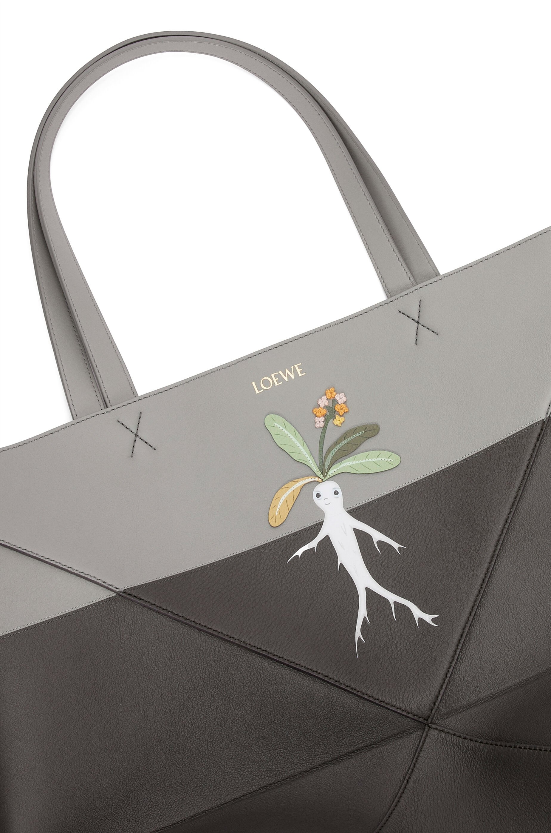 Mandragora large Puzzle Fold Tote in classic calfskin - 9
