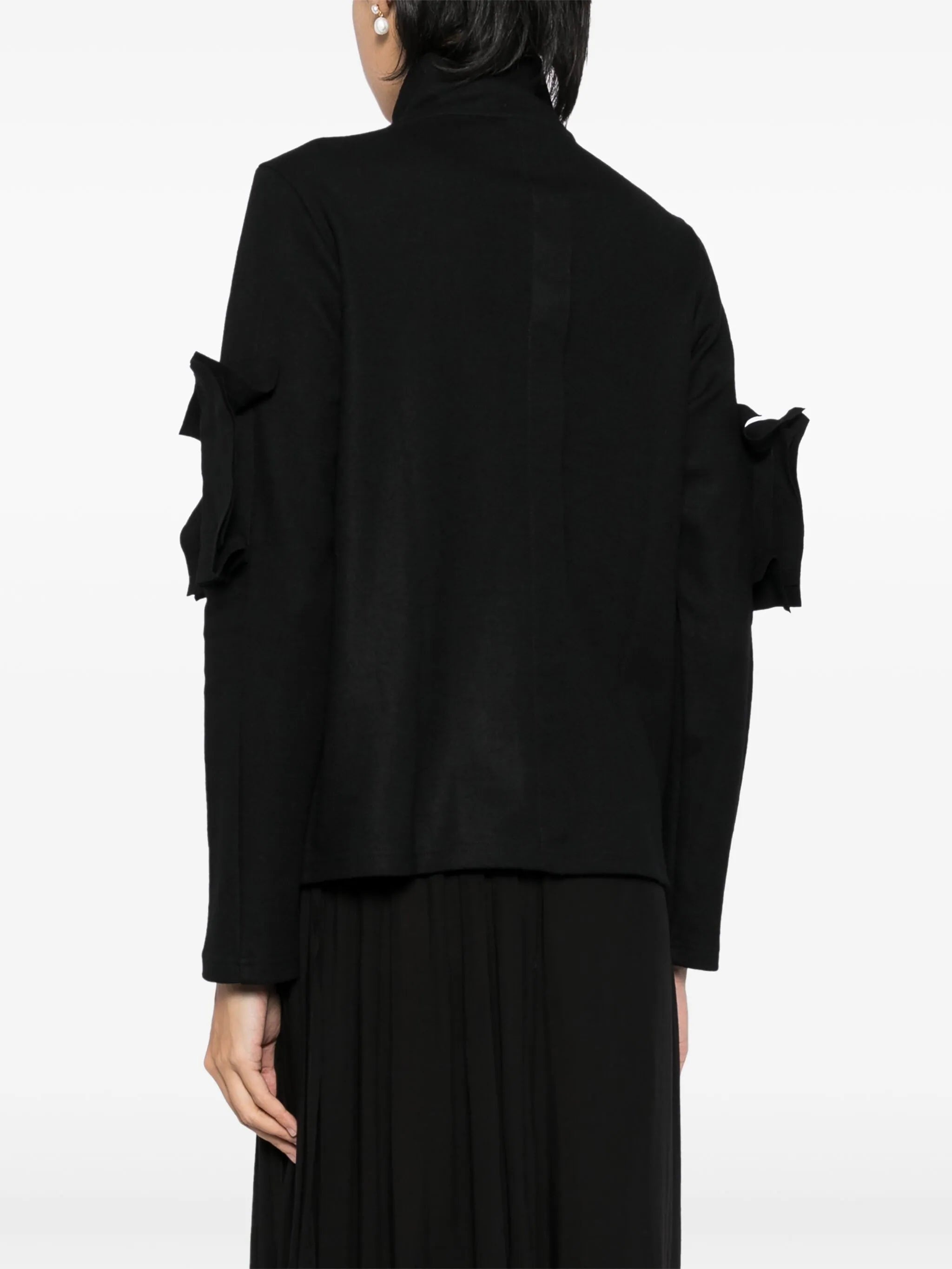 YOHJI YAMAMOTO Women Box Detail Cardigan - 3