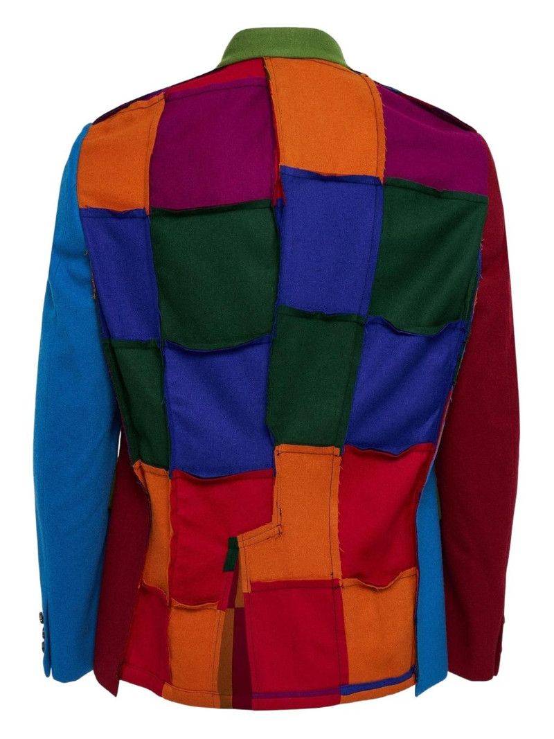 Comme des Garçons Homme Plus colourblock jacket outlook