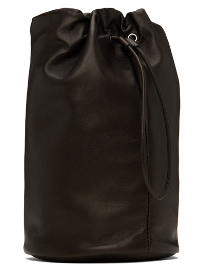 The Row Brown Sporty Pouch outlook