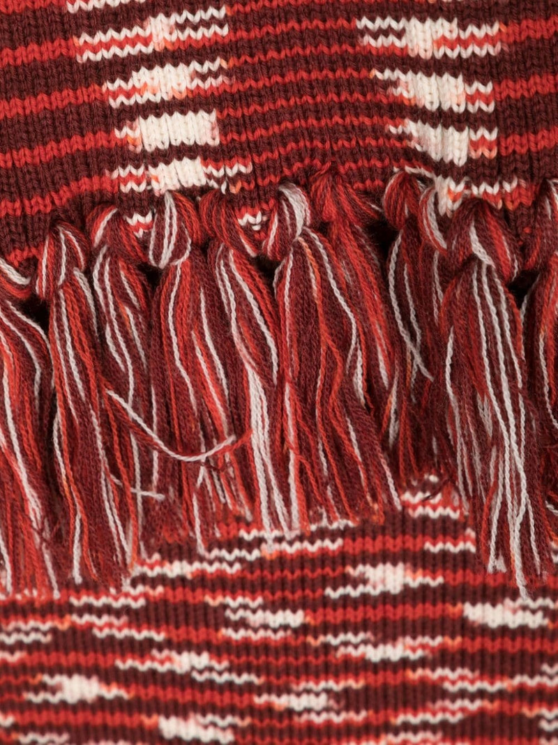 intarsia-knit wool scarf 3