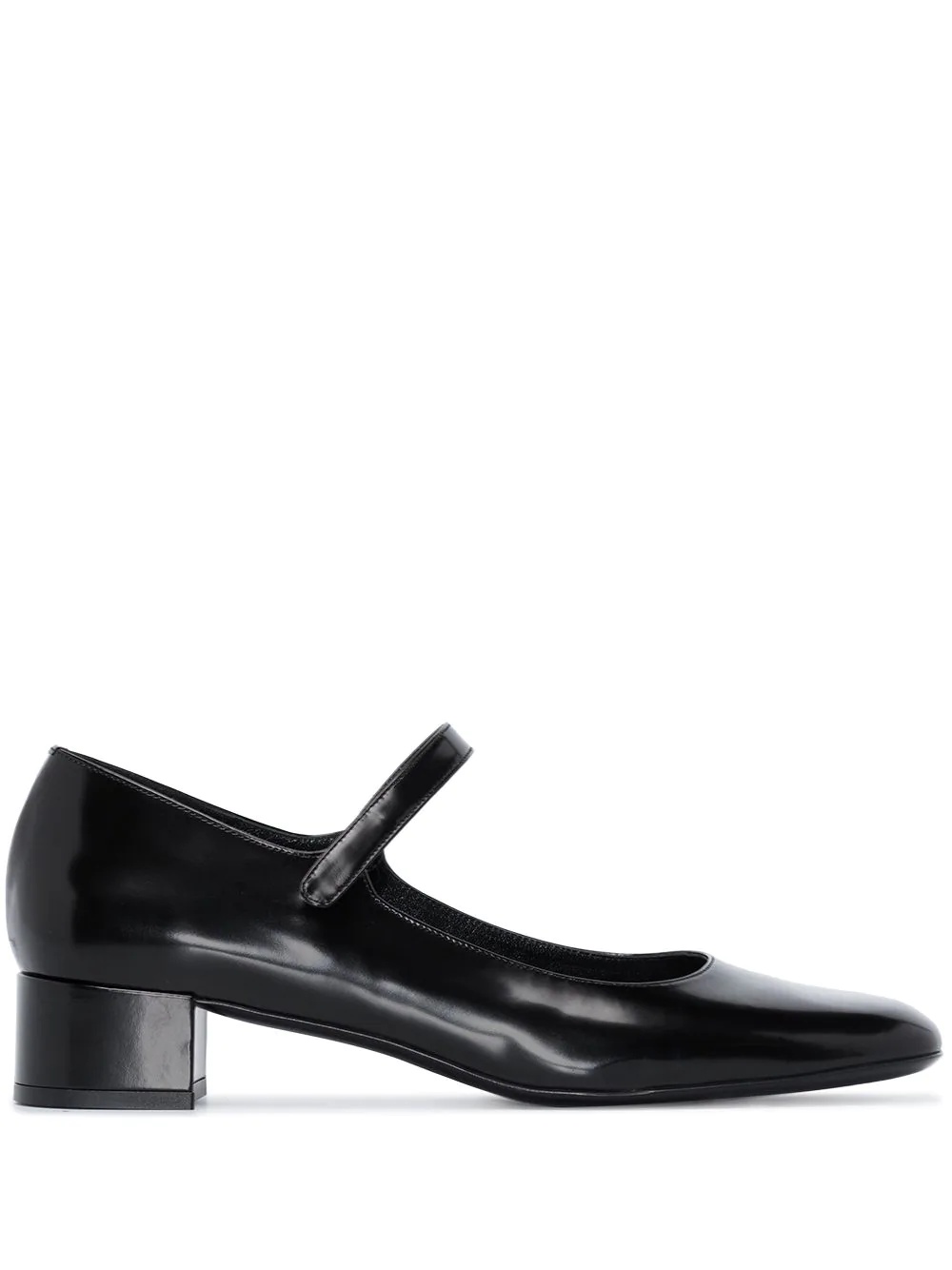 Ginny 45mm leather Mary Jane pumps - 1