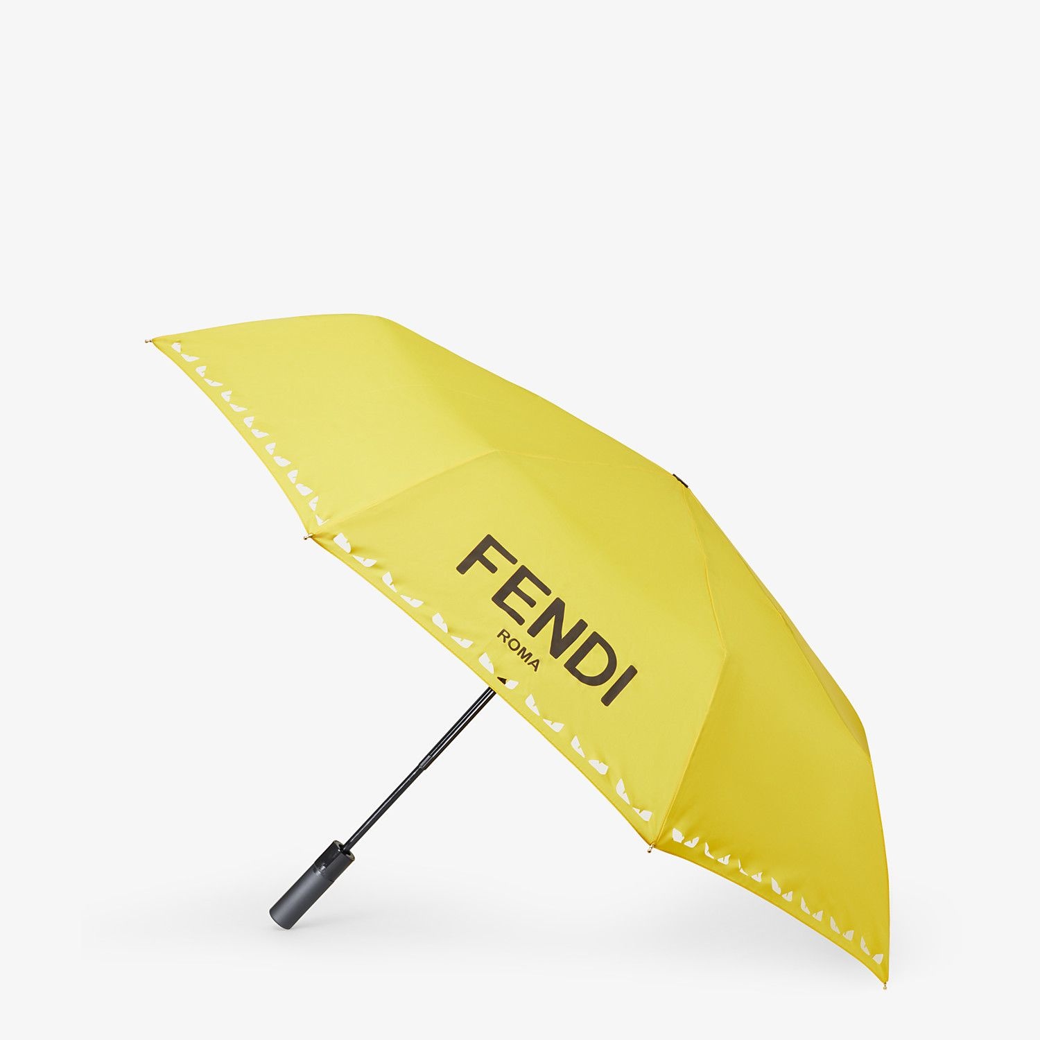 Yellow tech fabric umbrella - 1