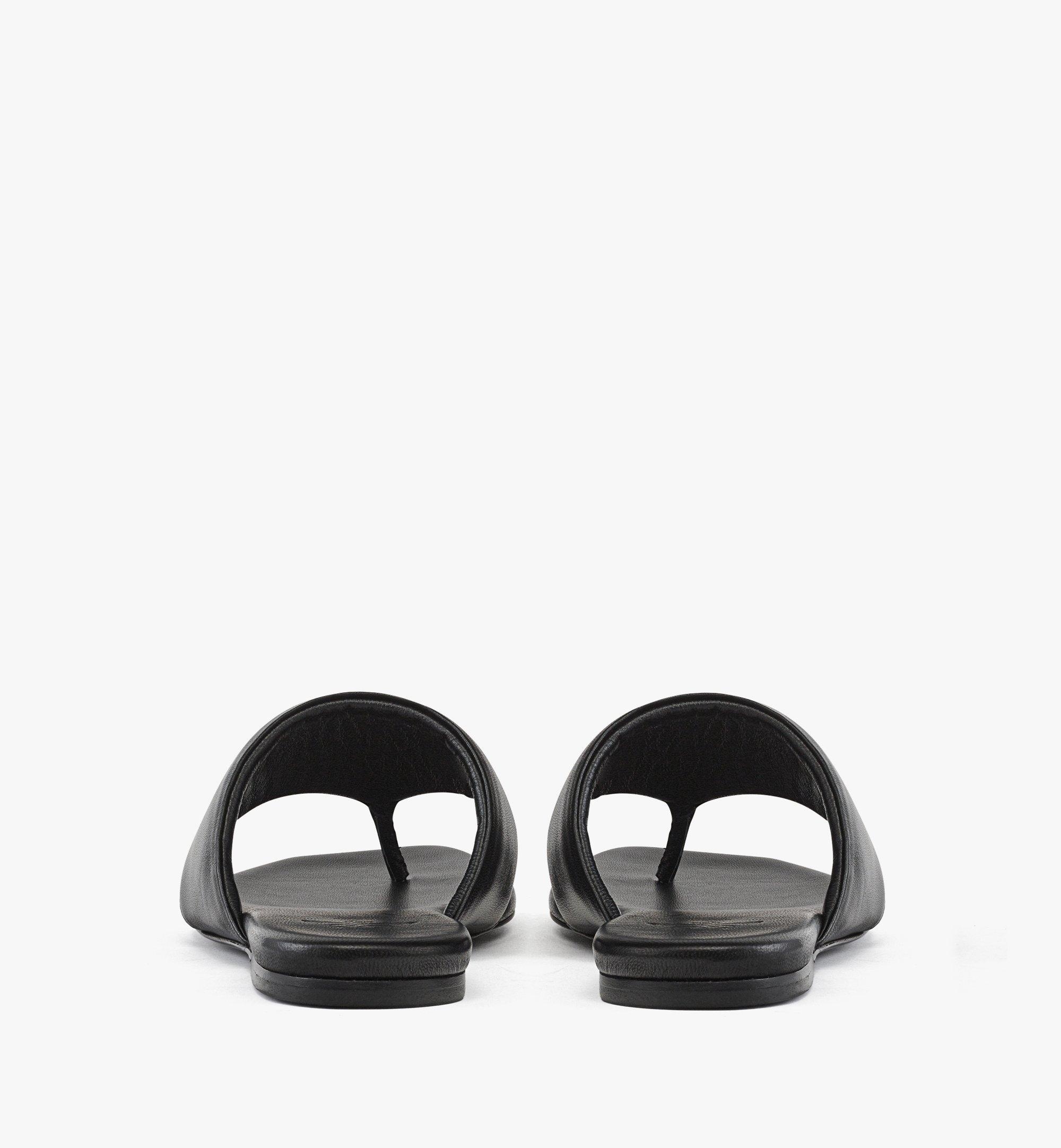 Flat Sandals in Lamb Leather - 3