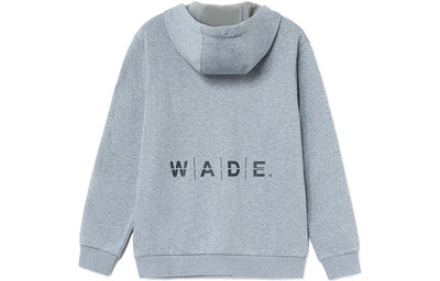 Li-Ning Li-Ning Way Of Wade Logo Sports Hooded Jacket 'Grey' AWDR843-3 outlook
