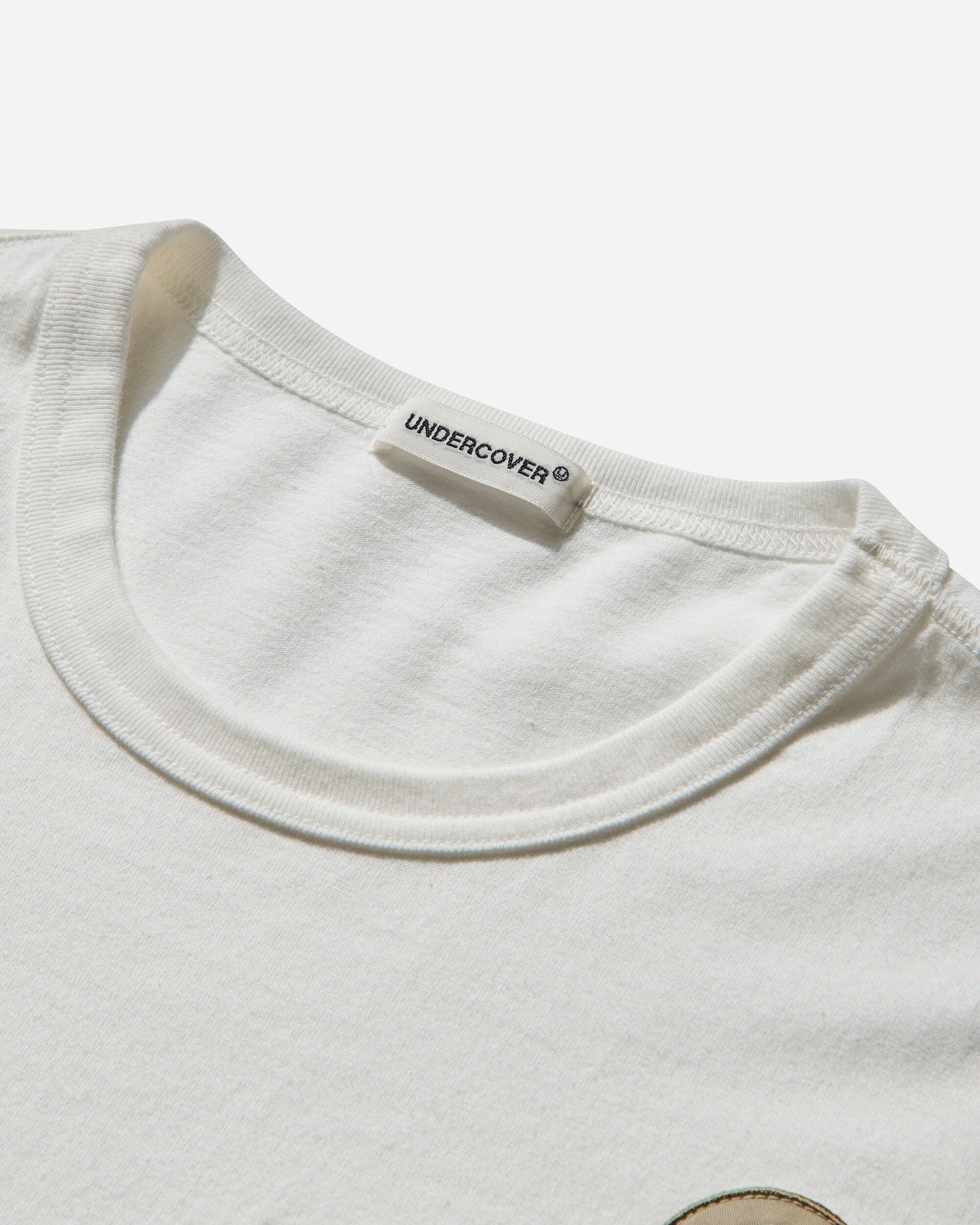 Men's Patches T-Shirt White - 3