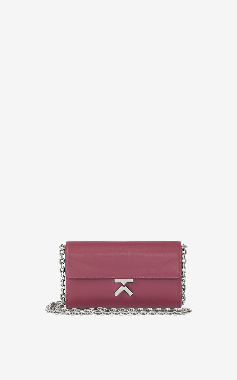 KENZO K leather chain wallet 1