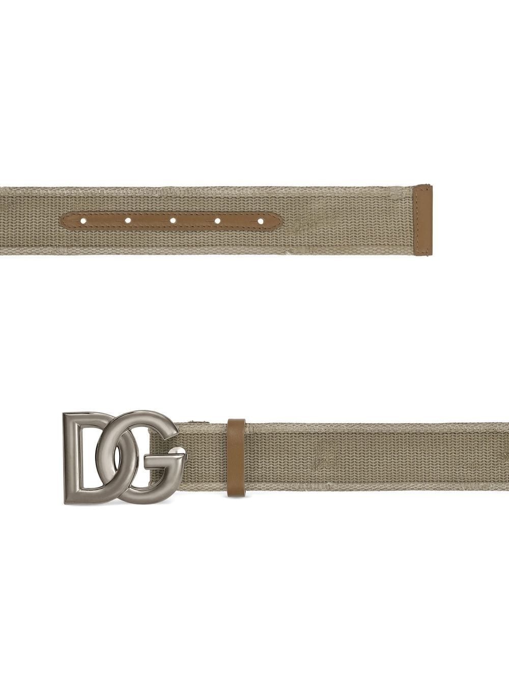 logo-plaque buckle belt - 2