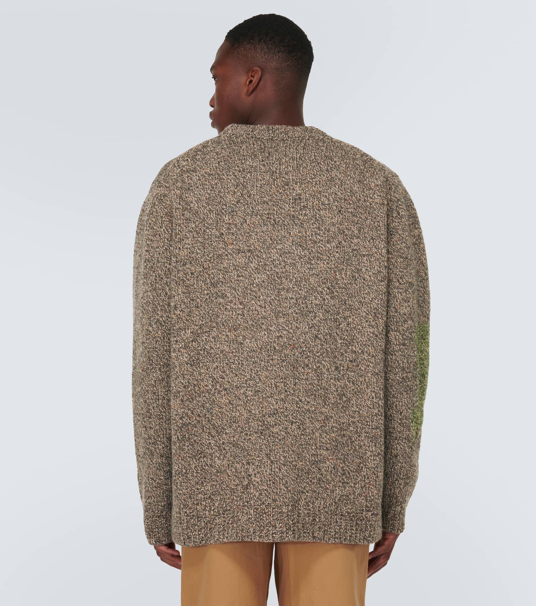 Wool and alpaca cardigan - 4