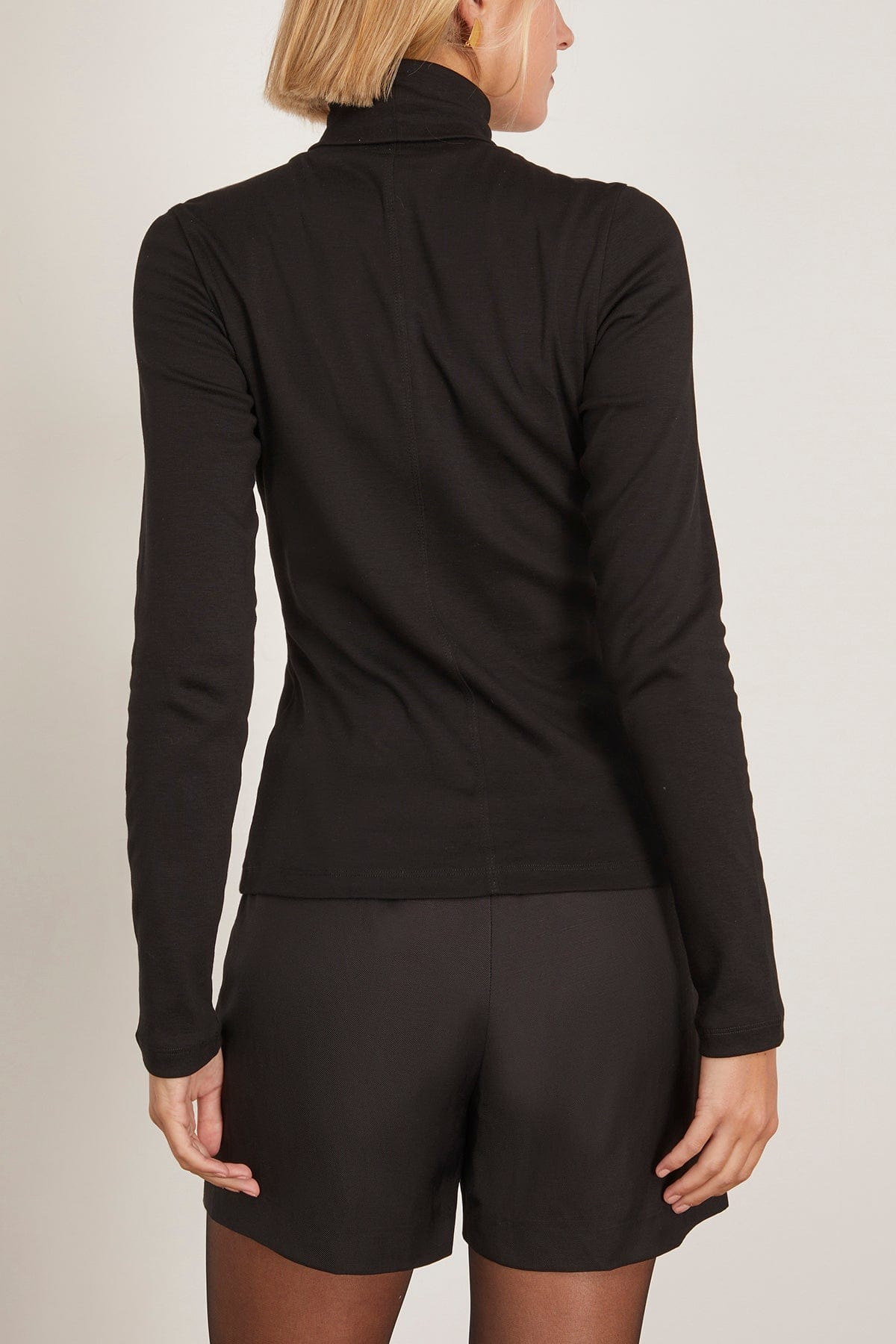Dinah Turtleneck in Black - 4