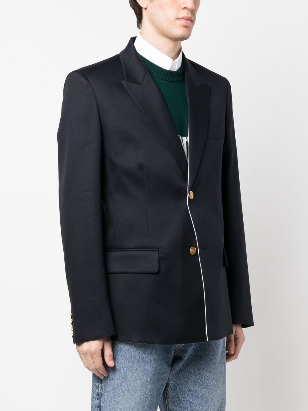 single-breasted blazer - 3