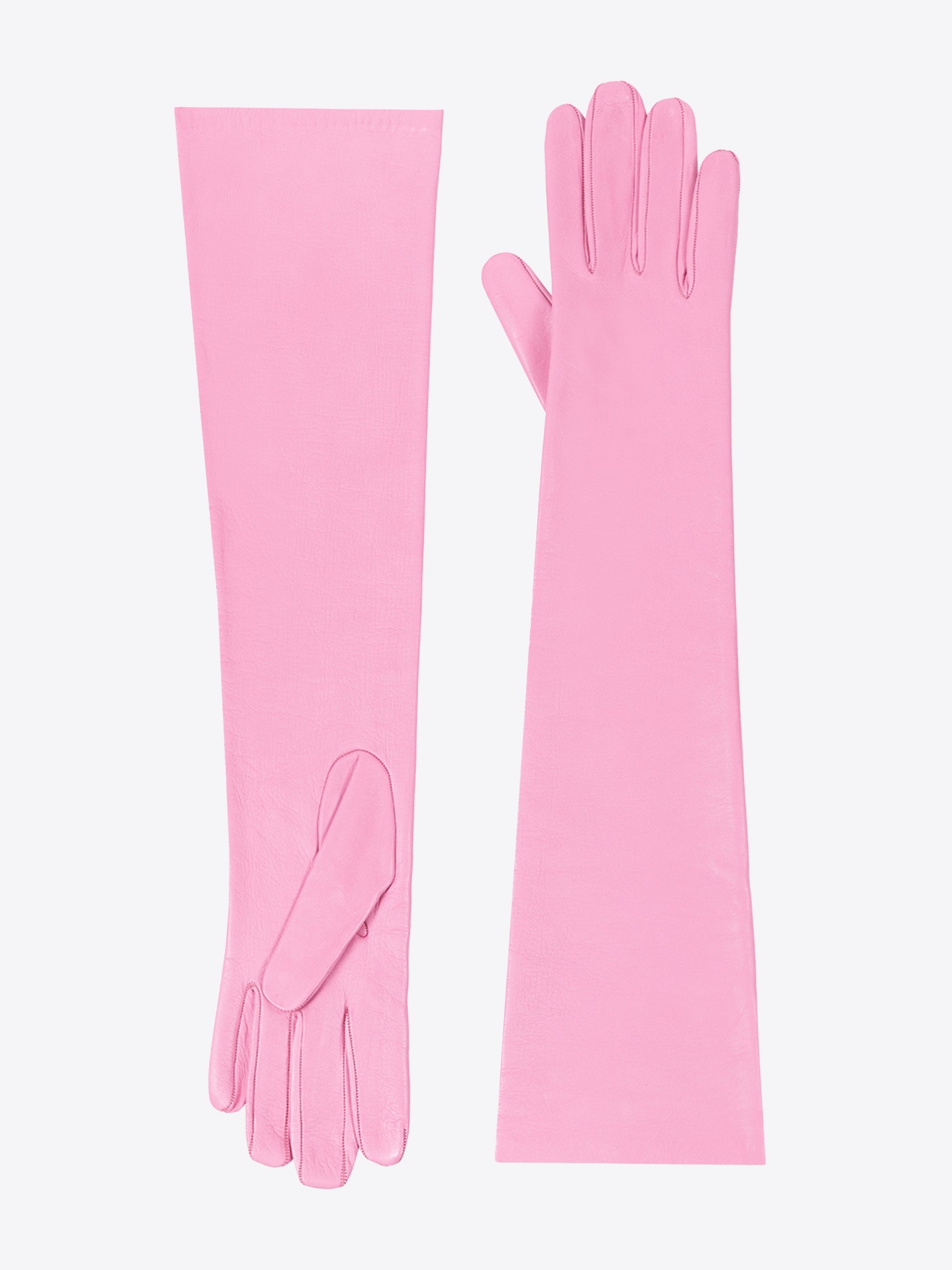 LONG LEATHER GLOVES - 2