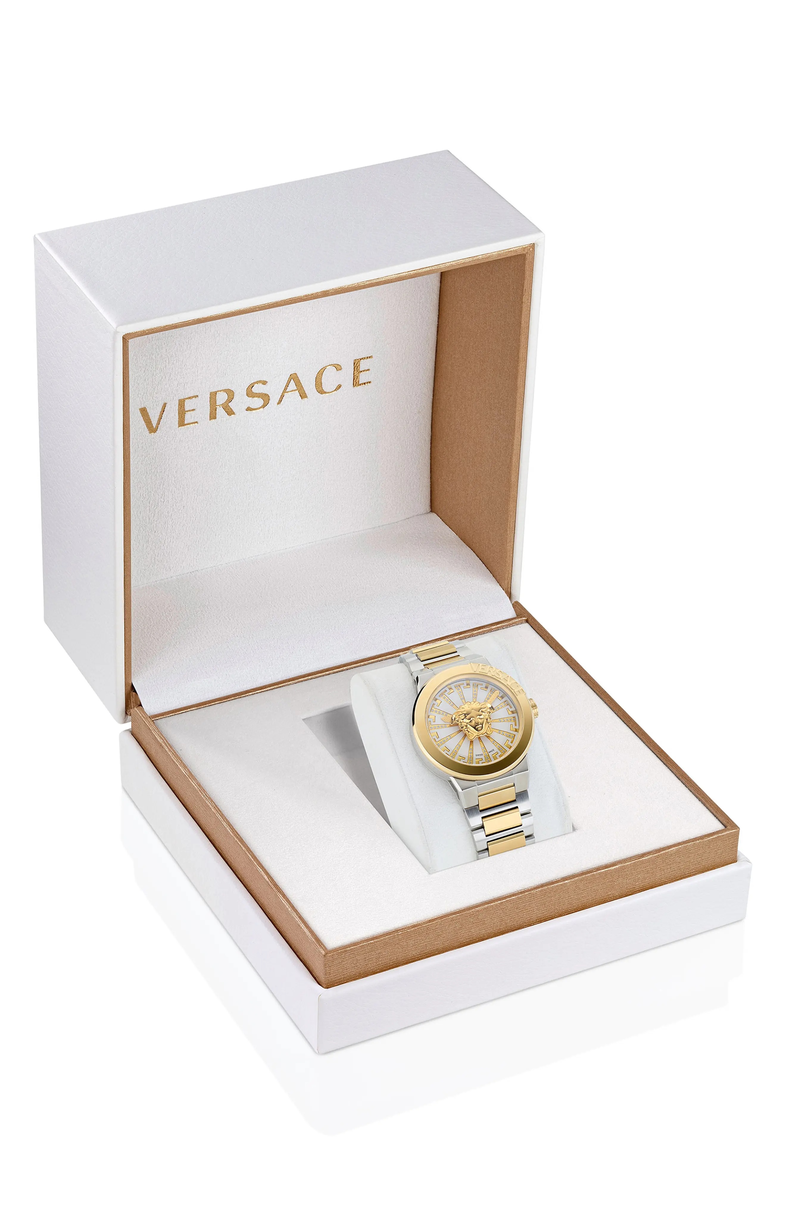 Medusa Infinite Diamond Bracelet Watch, 38mm - 2