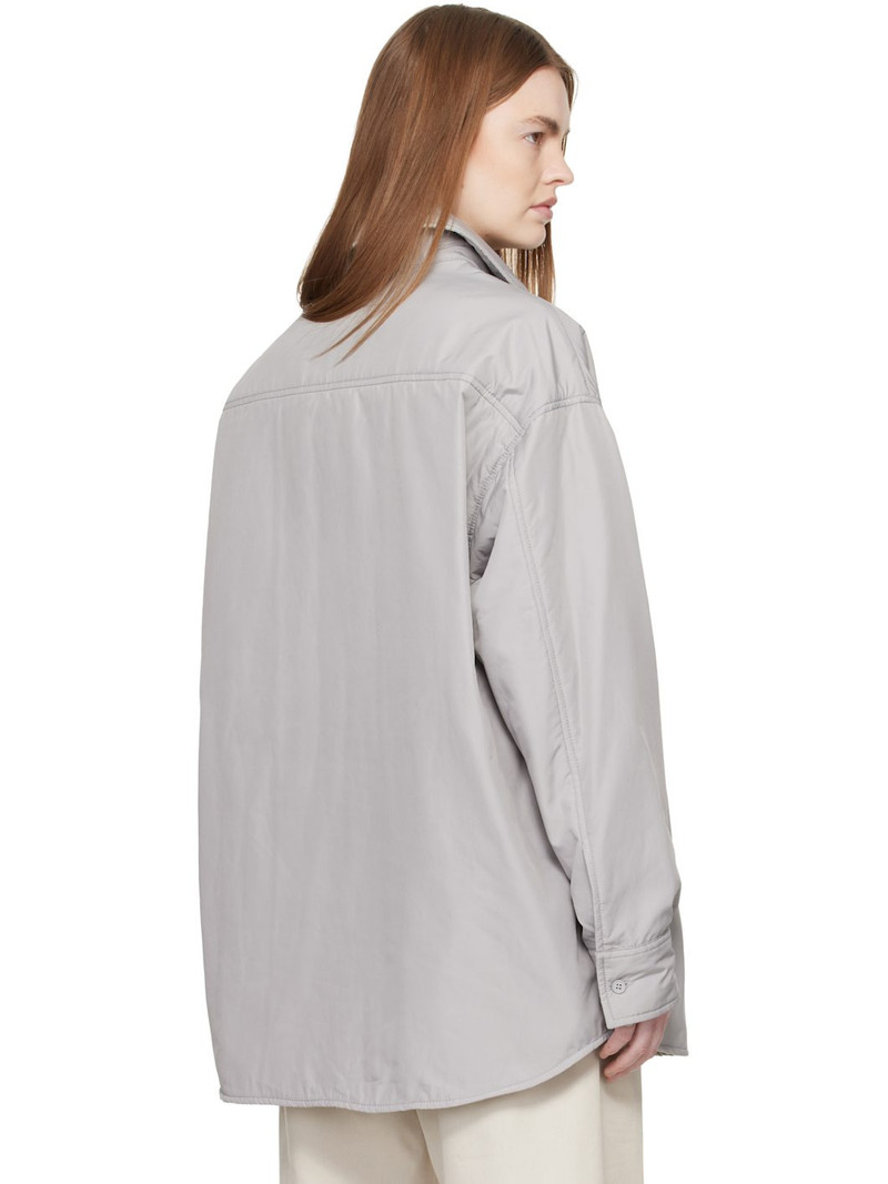Gray Long-Sleeved Jacket 3