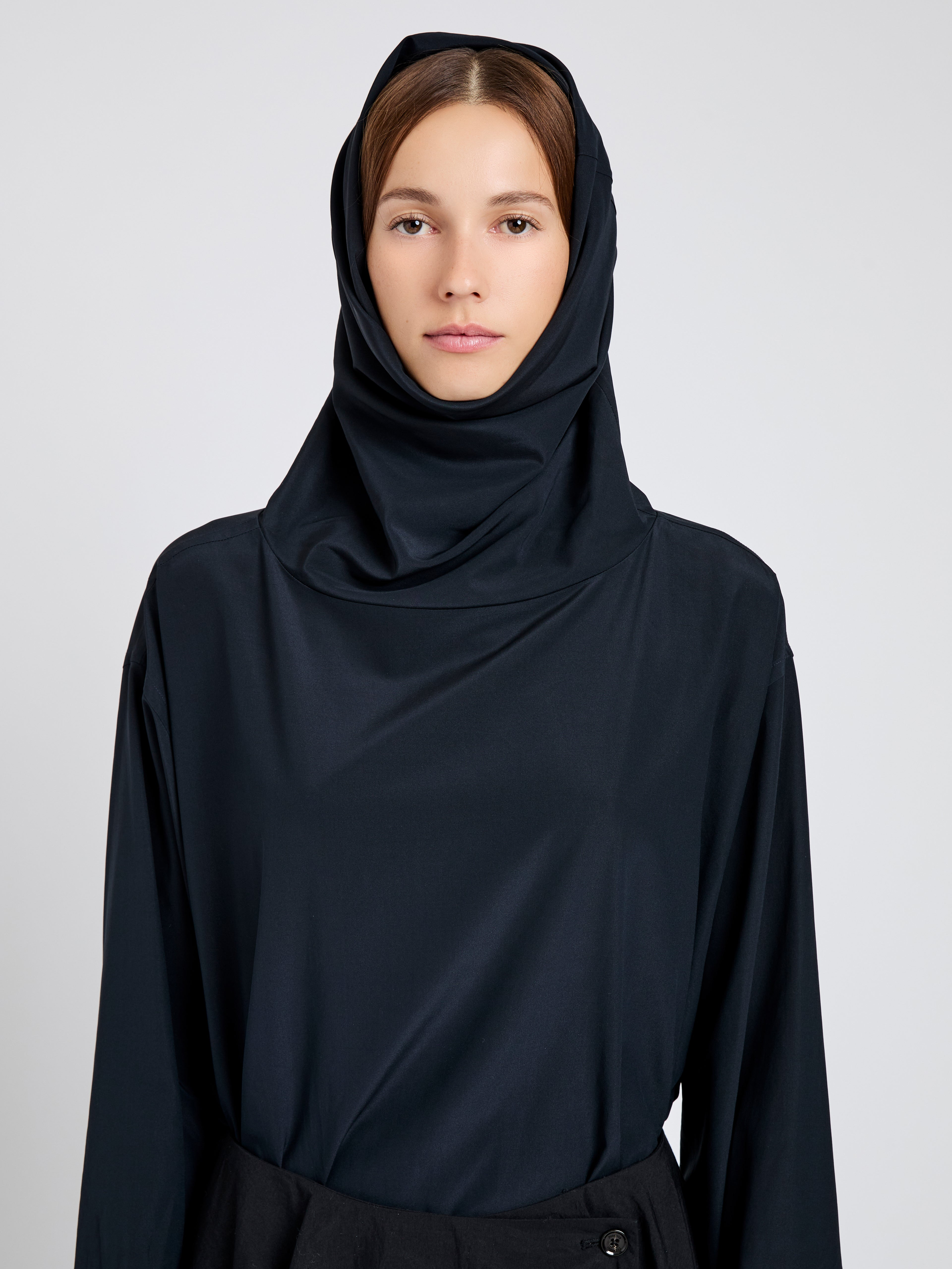 Solene Top in Silk Viscose - 6