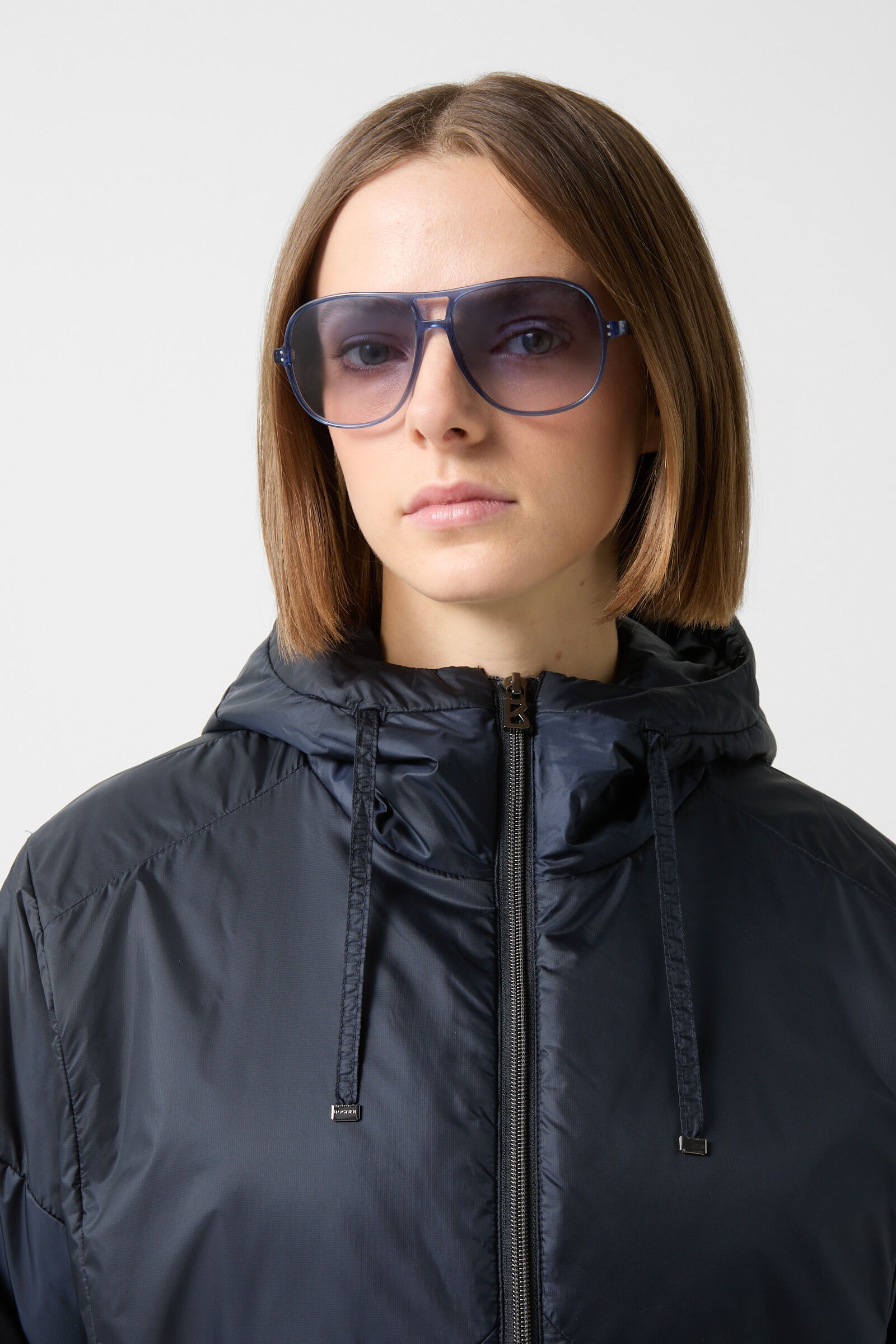 Beryll lightweight down jacket in Navy blue - 5