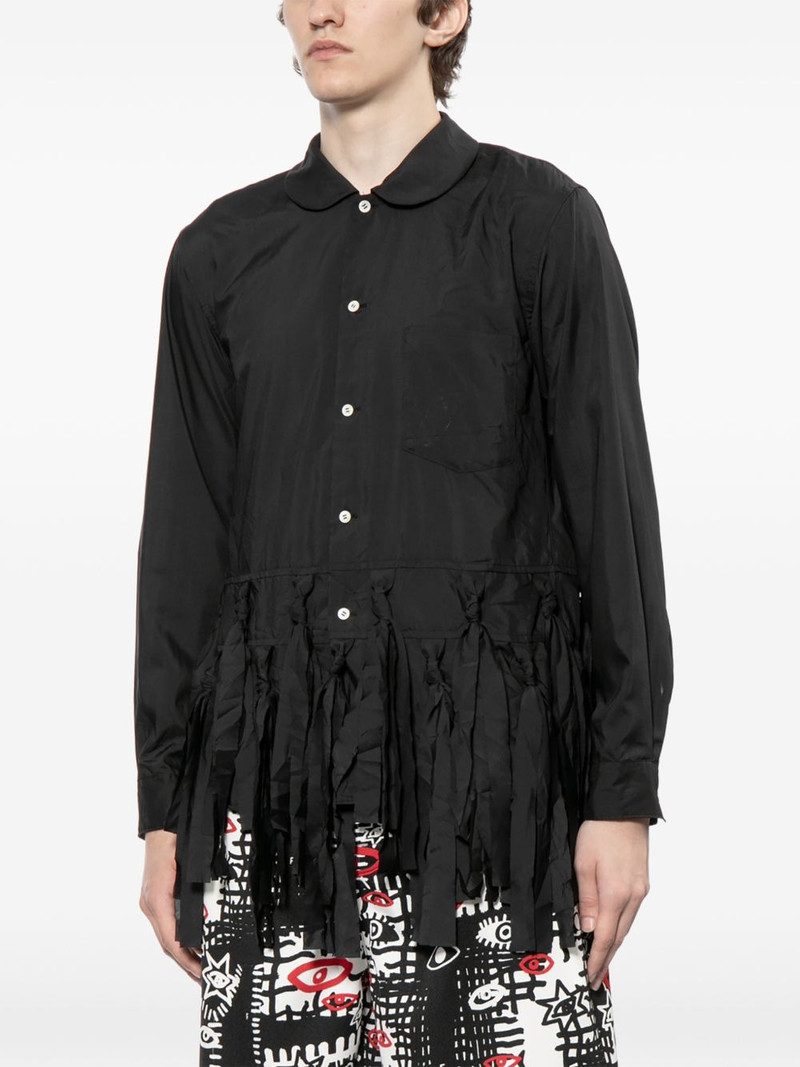 fringe long-sleeve shirt 4