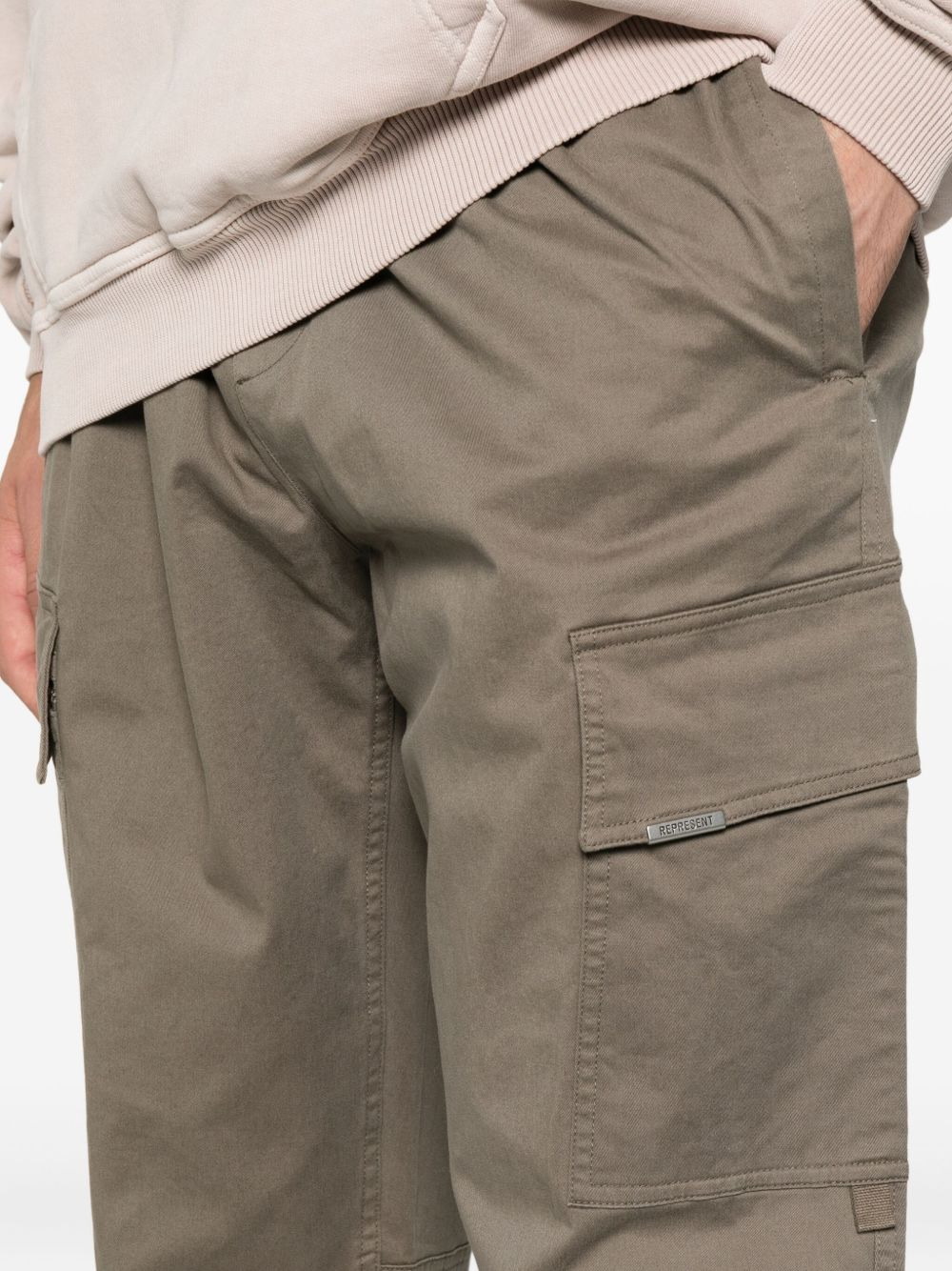 cuffed cargo trousers - 5