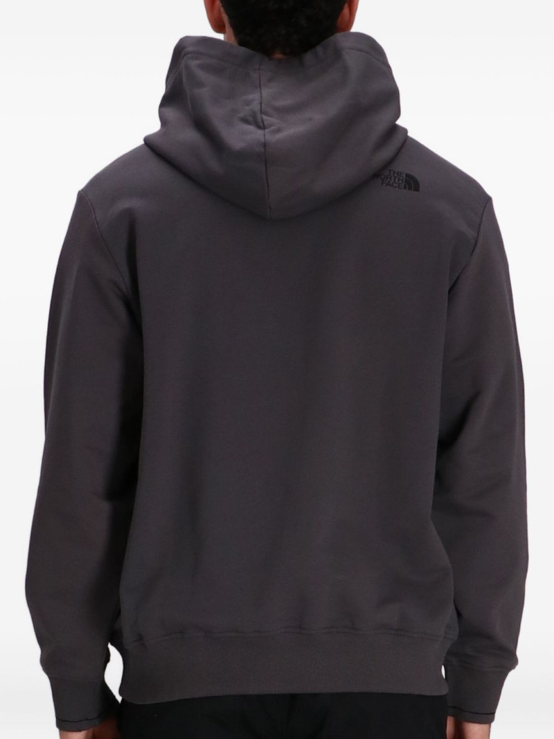 Connect embroidered-flower hoodie 4