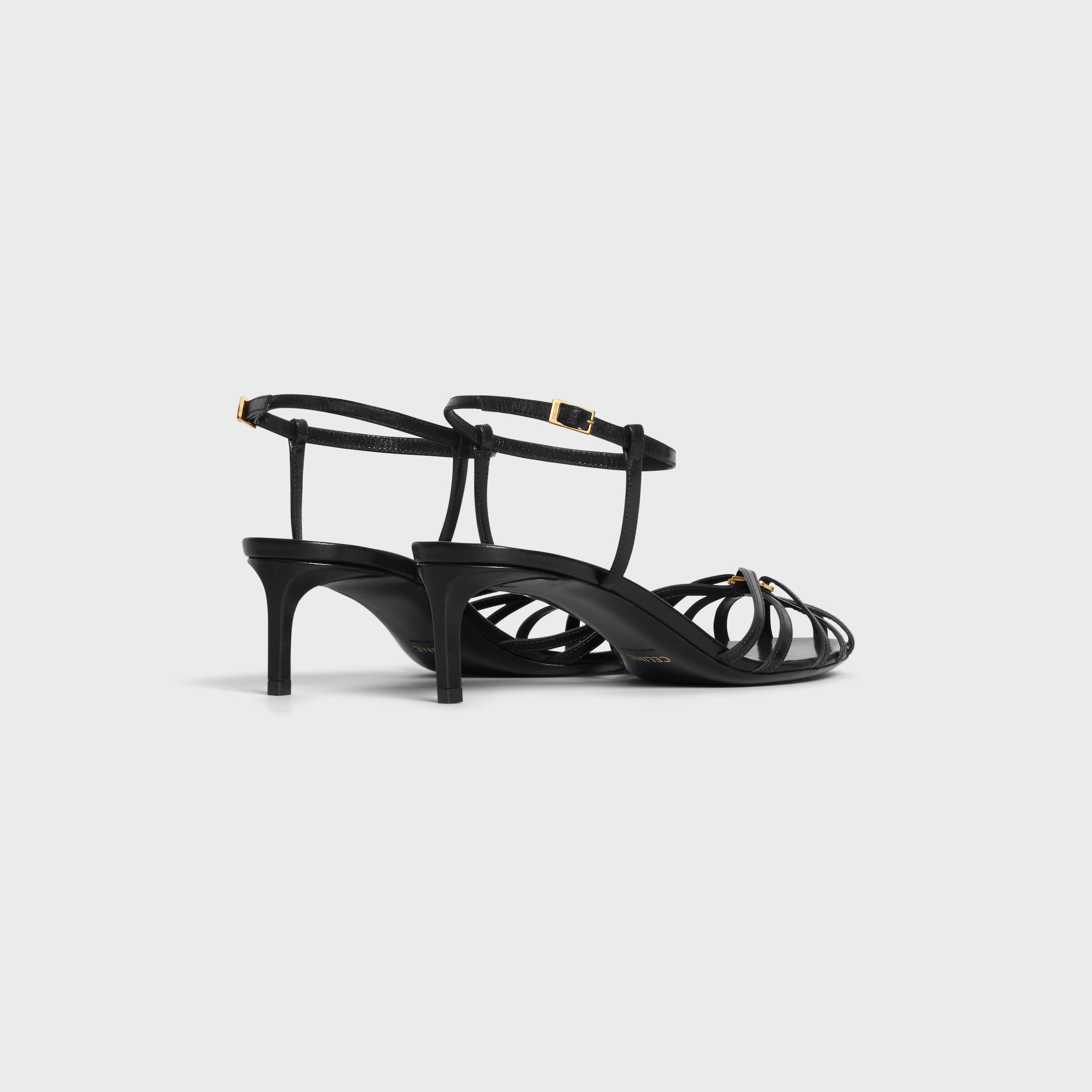 CELINE TRIOMPHE SANDAL in LAMBSKIN - 3