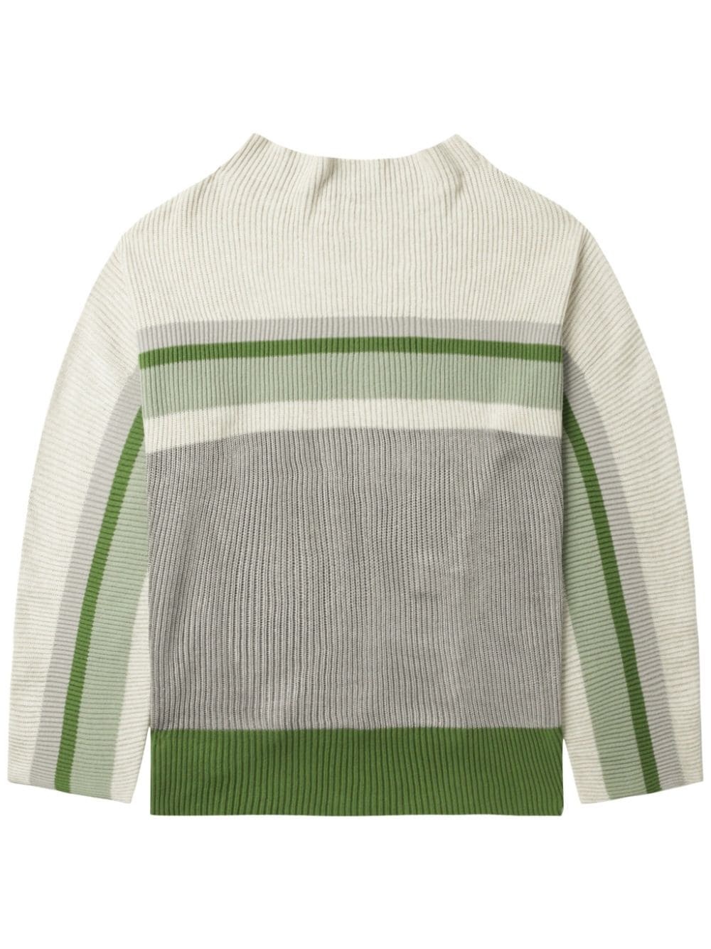 stripe-detailing jumper - 1