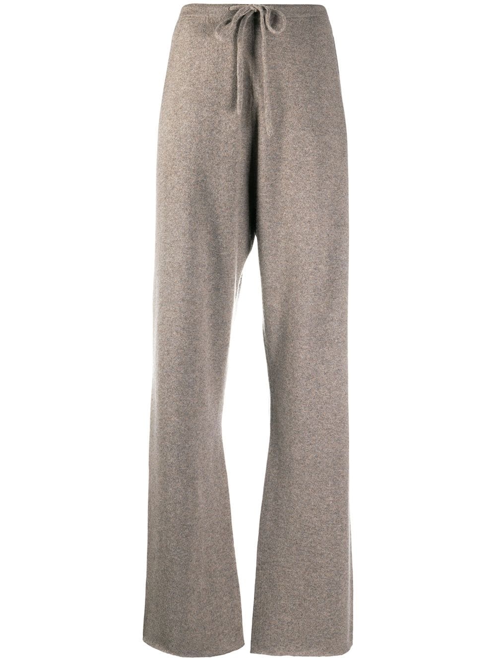 cashmere drawstring trousers - 1