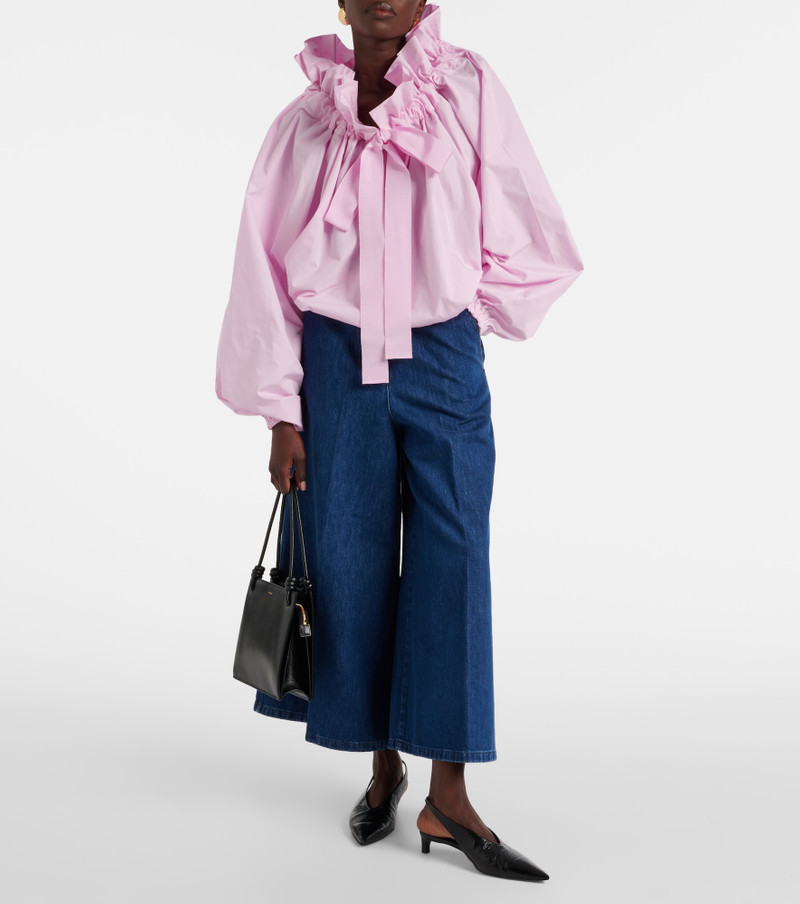 PATOU Mid-rise wide-leg jeans outlook