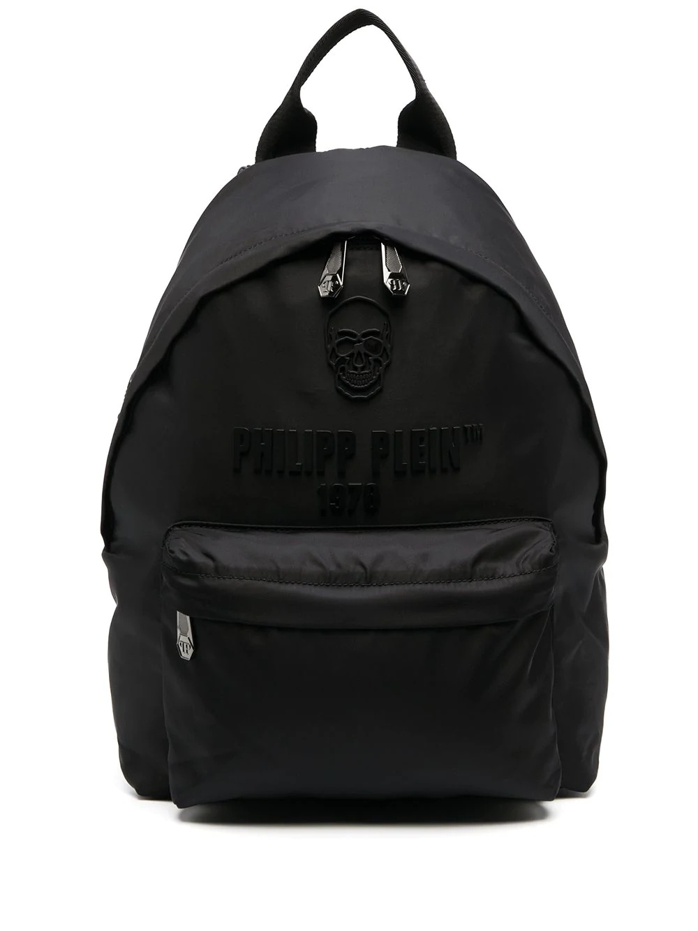 logo zipped backpack - 1