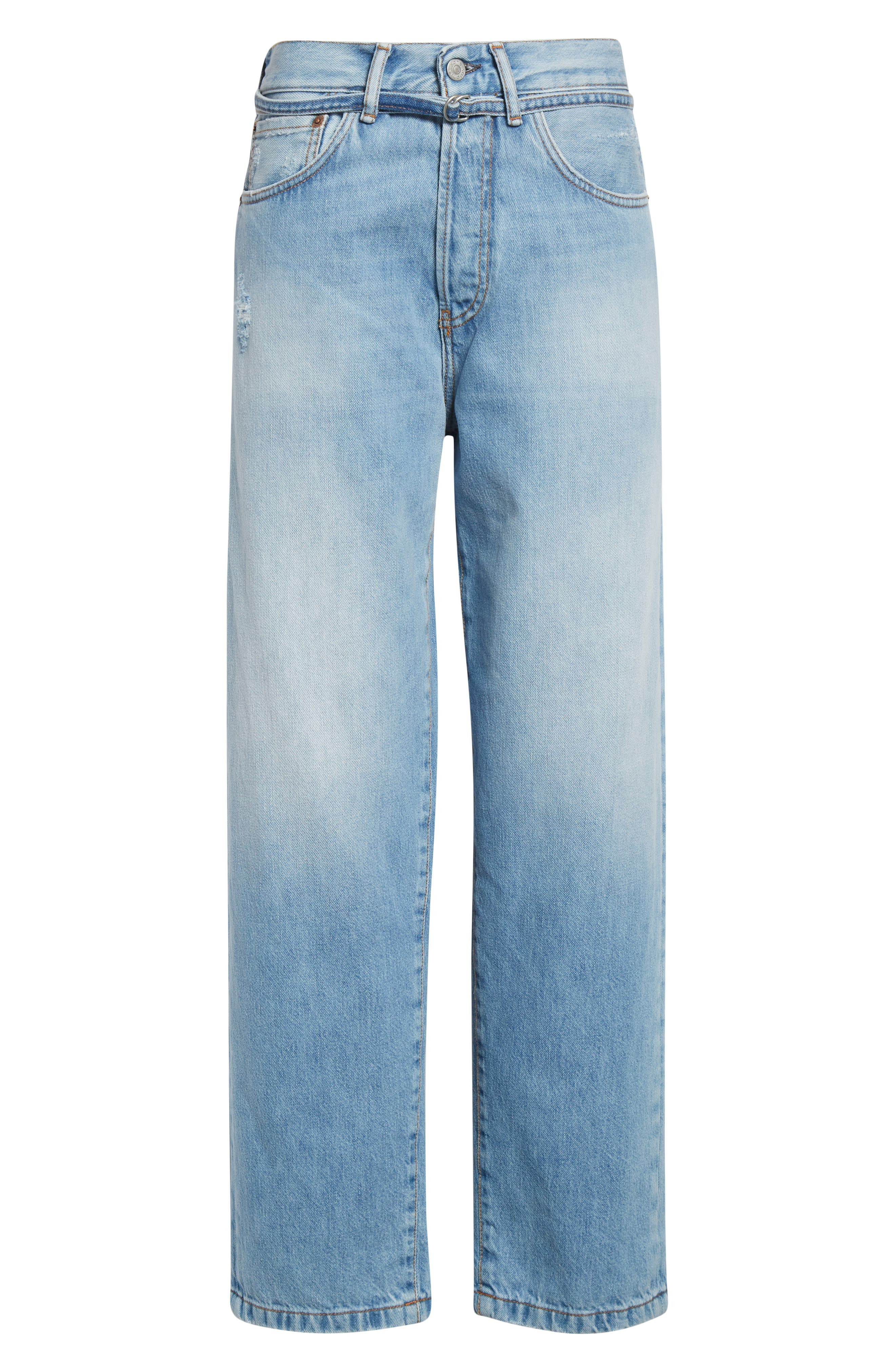 1991 Toj Distressed High Waist Loose Fit Jeans - 5