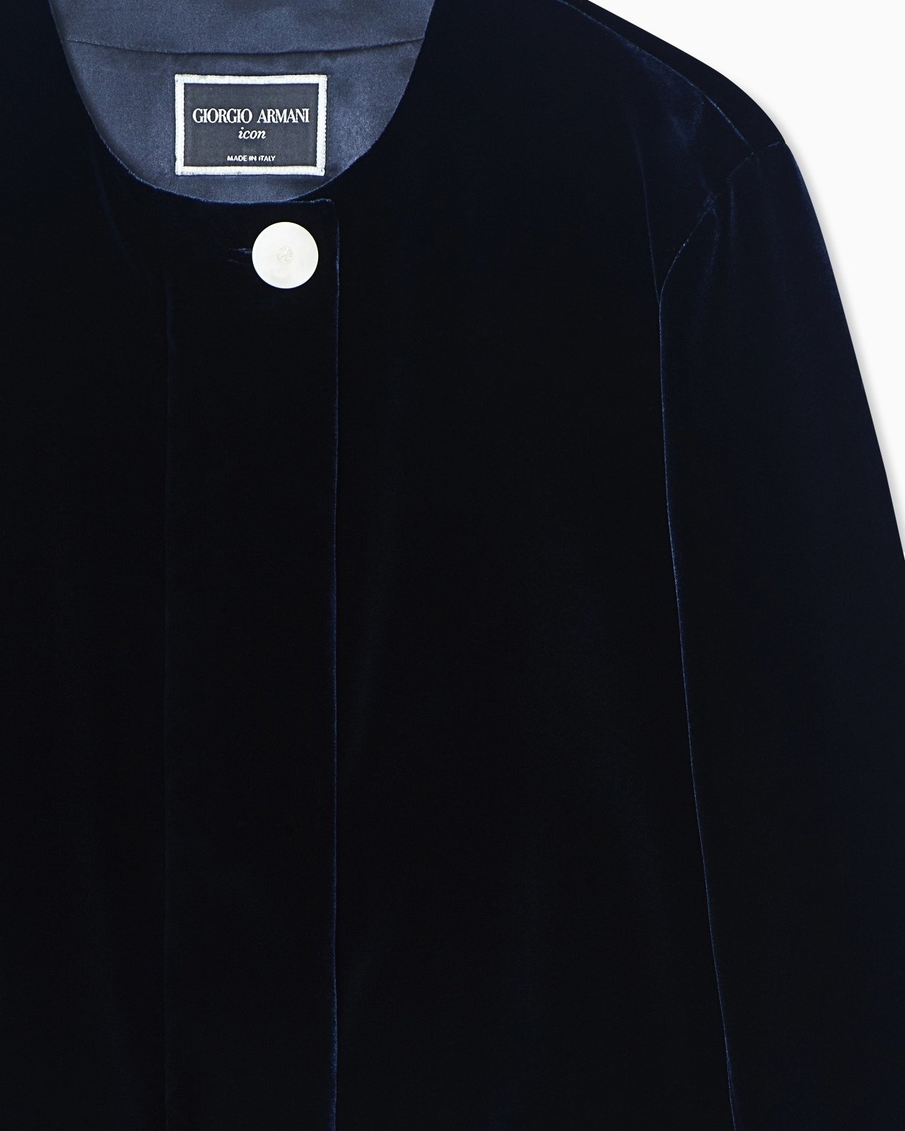 SHORT, VELVET JACKET - 4