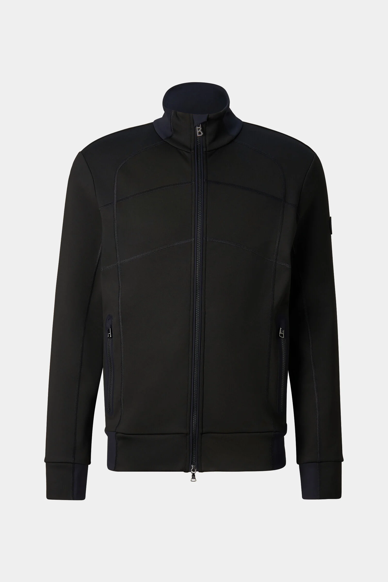 Hayo Mid-Layer Jacket in Black/Navy - 1
