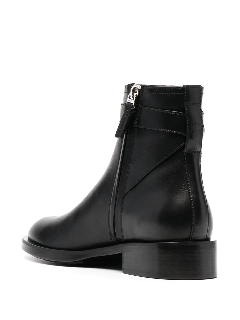 padlock-detail boots - 3