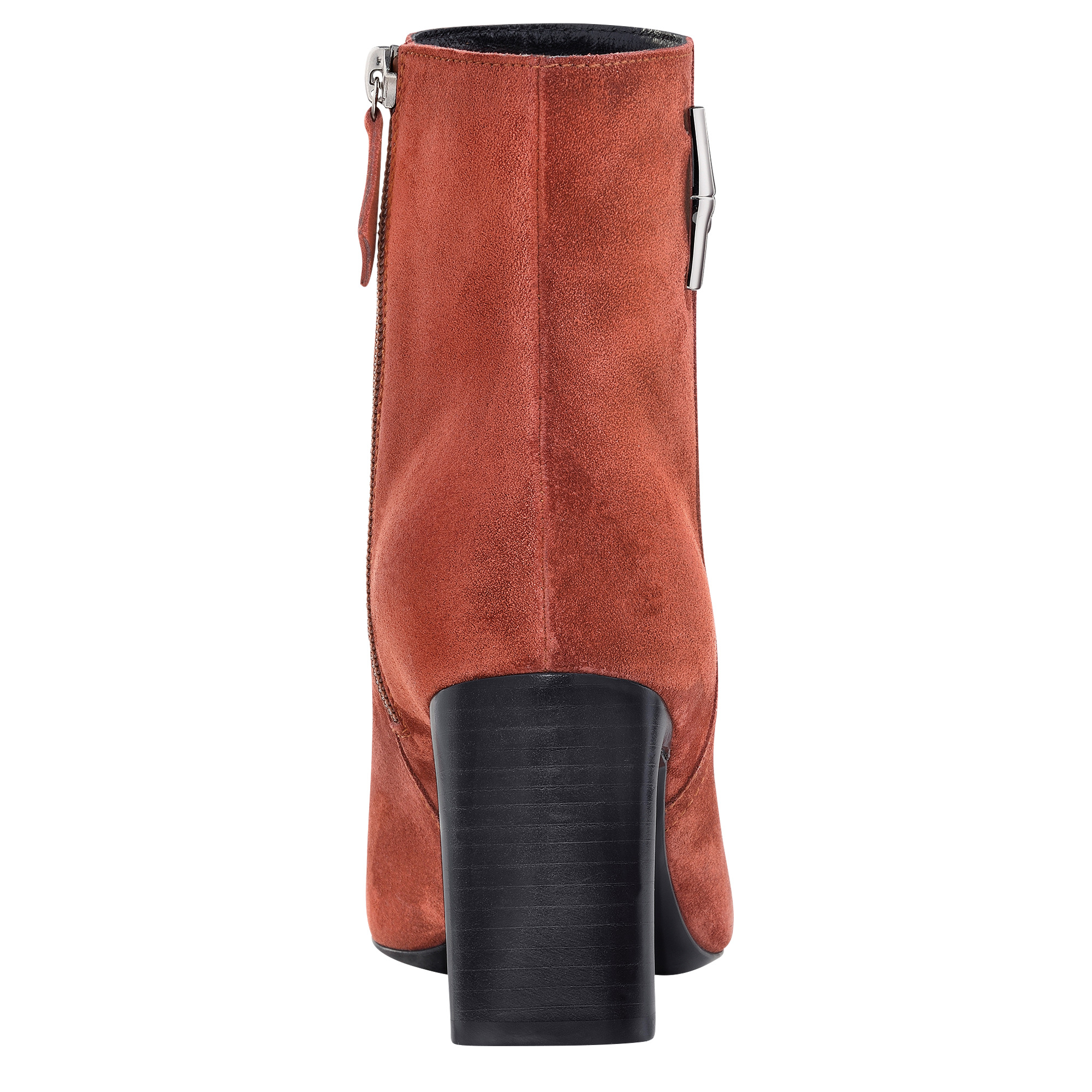 Roseau Heeled boots Mahogany - Leather - 3