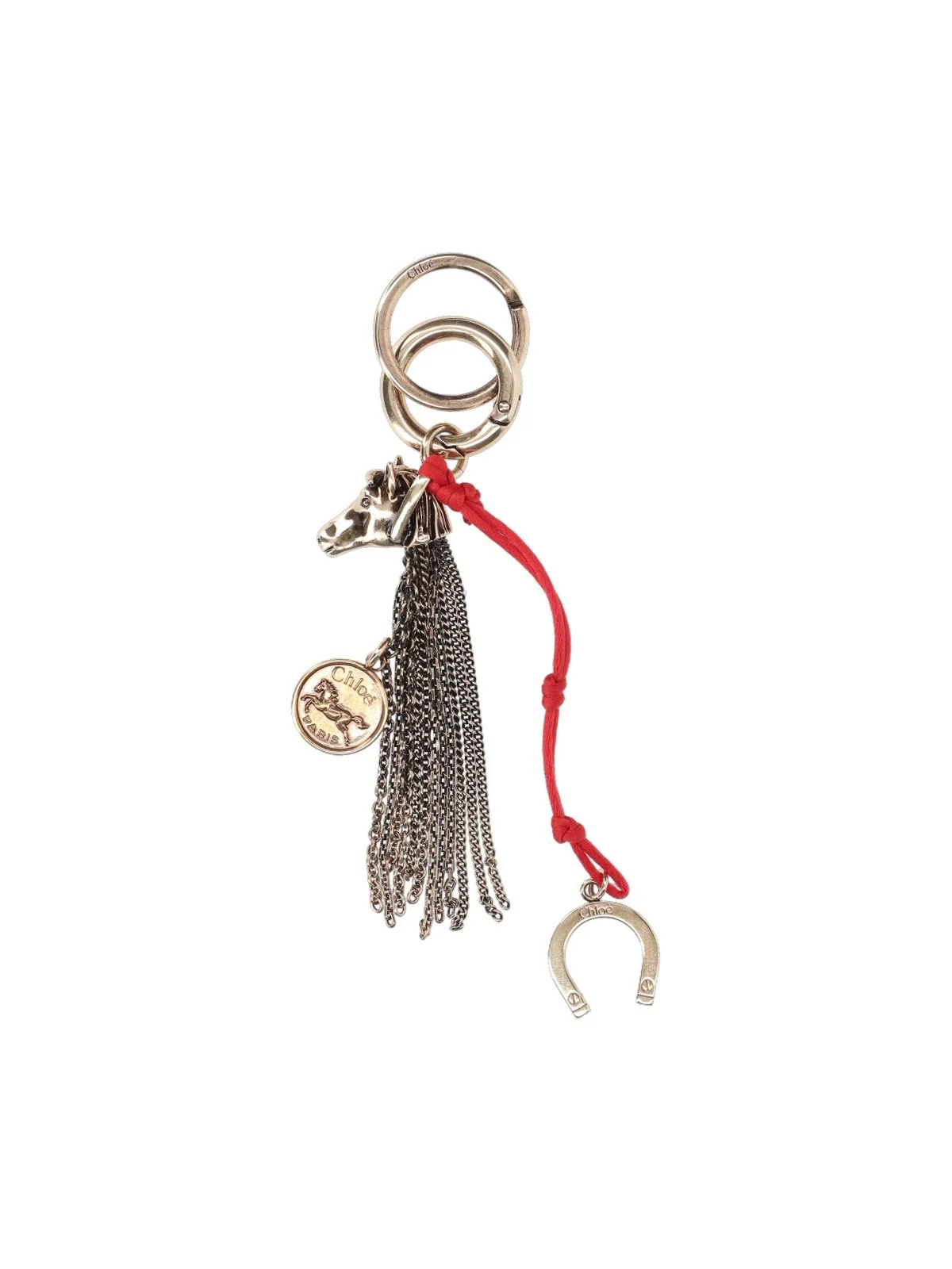 "HORSE" KEYRING CHARM - 1