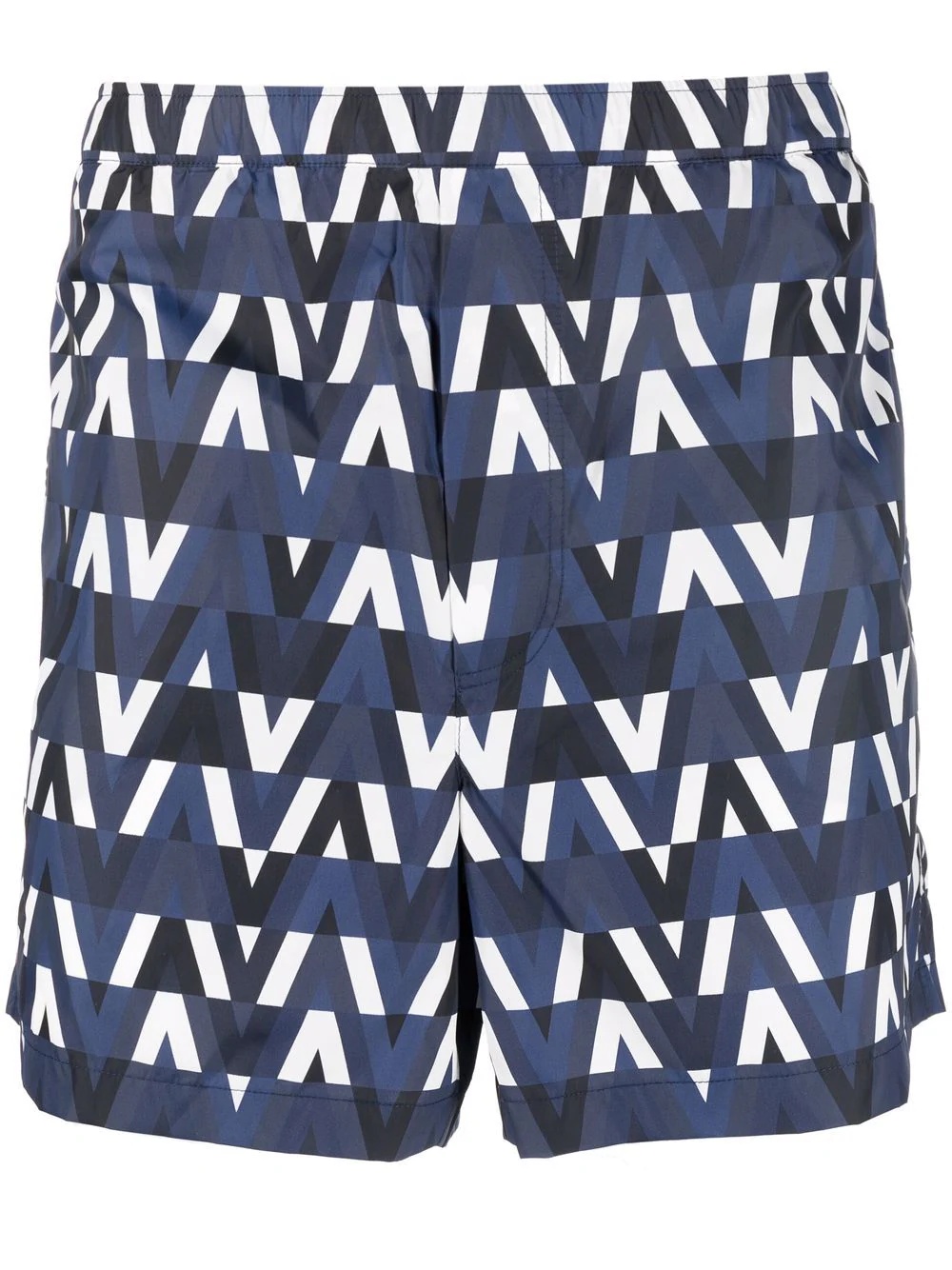 V pattern swimming shorts - 1