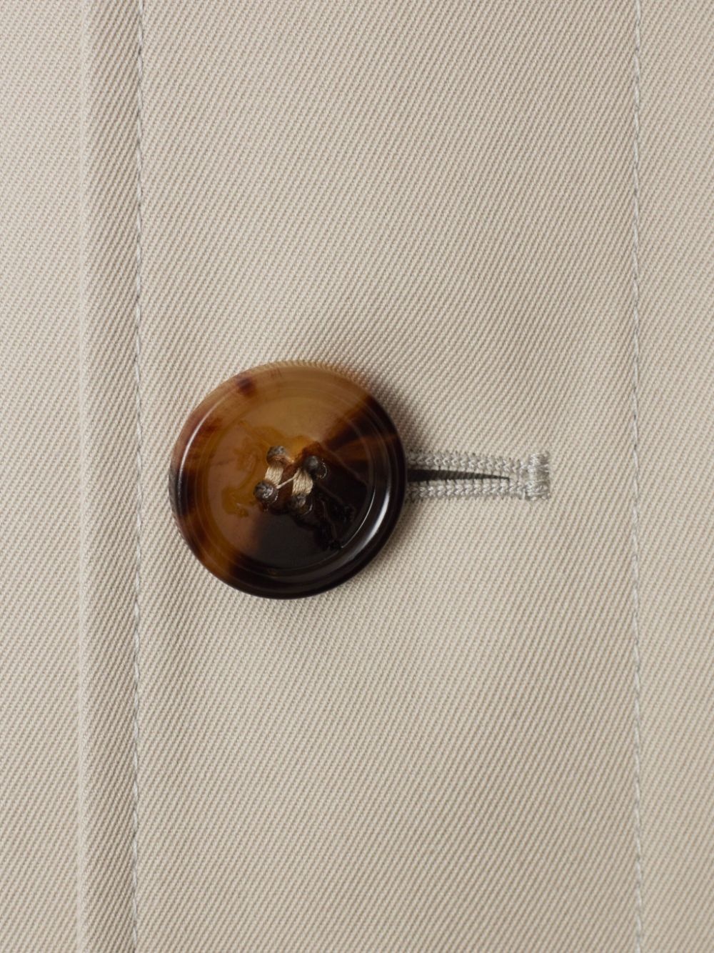 cotton-blend coat - 4