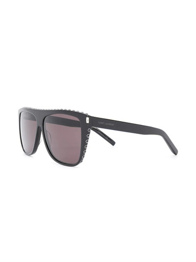 SAINT LAURENT tinted square sunglasses outlook