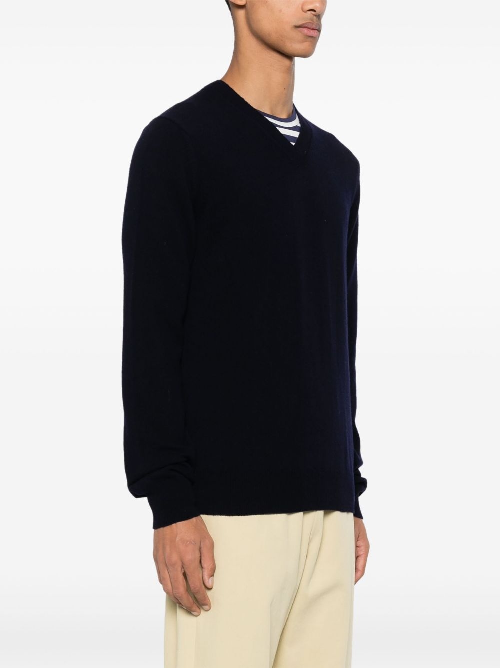 x the Artist Invader pixelated-appliqué jumper - 3