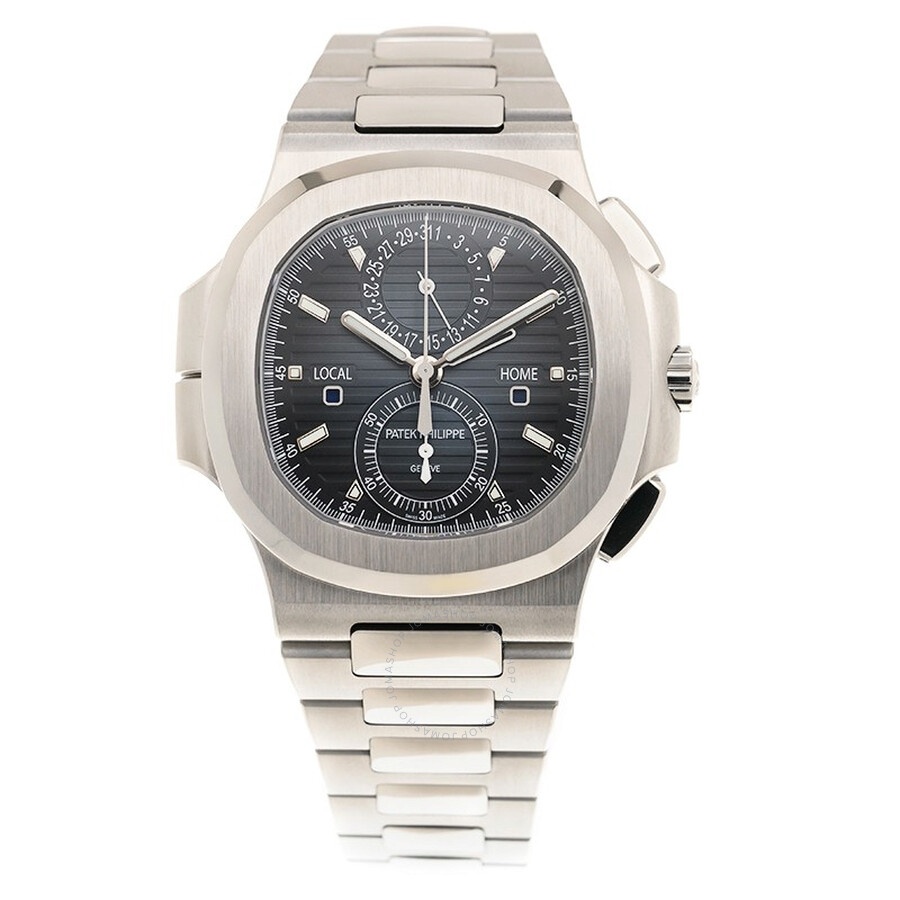 Patek Philippe Nautilus Steel Chronograph Automatic Blue Dial Men's Watch 5990-1A-011 - 3