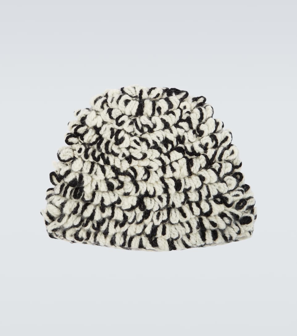 Textured wool beanie - 4