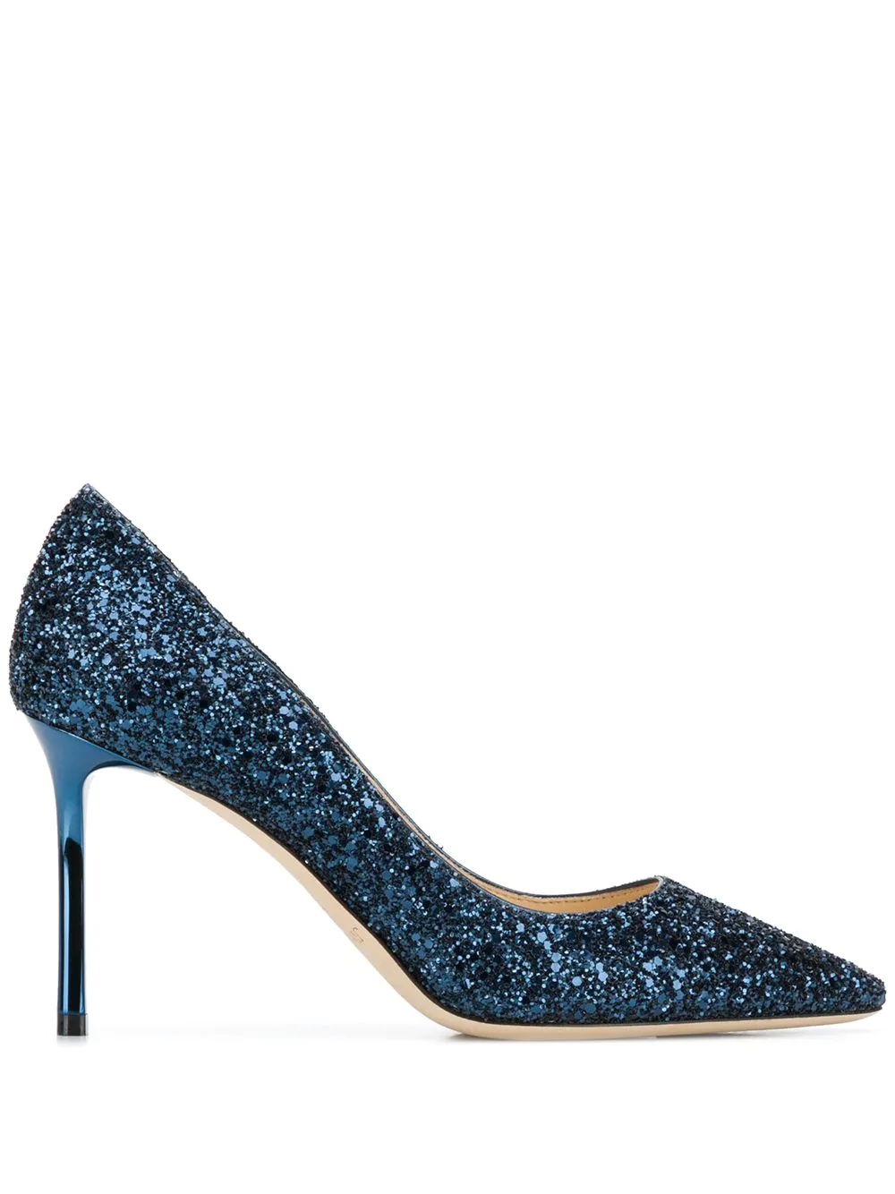  Romy glitter-embellished 100mm pumps  - 1