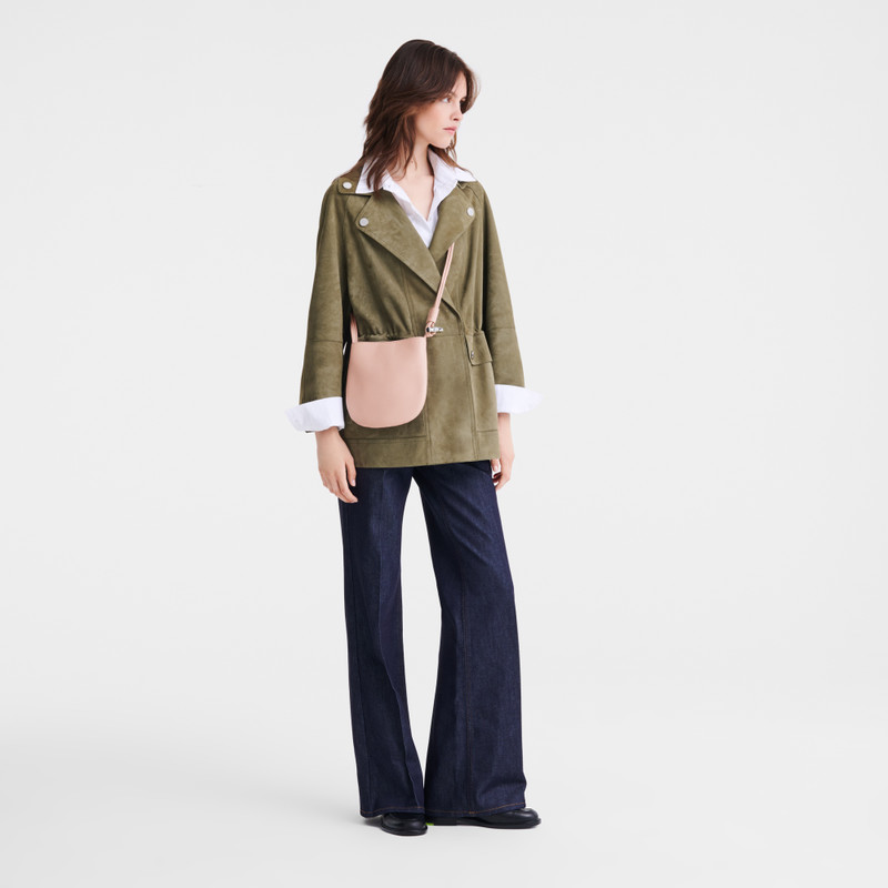 Longchamp Le Roseau S Crossbody bag Ballerina - Leather outlook
