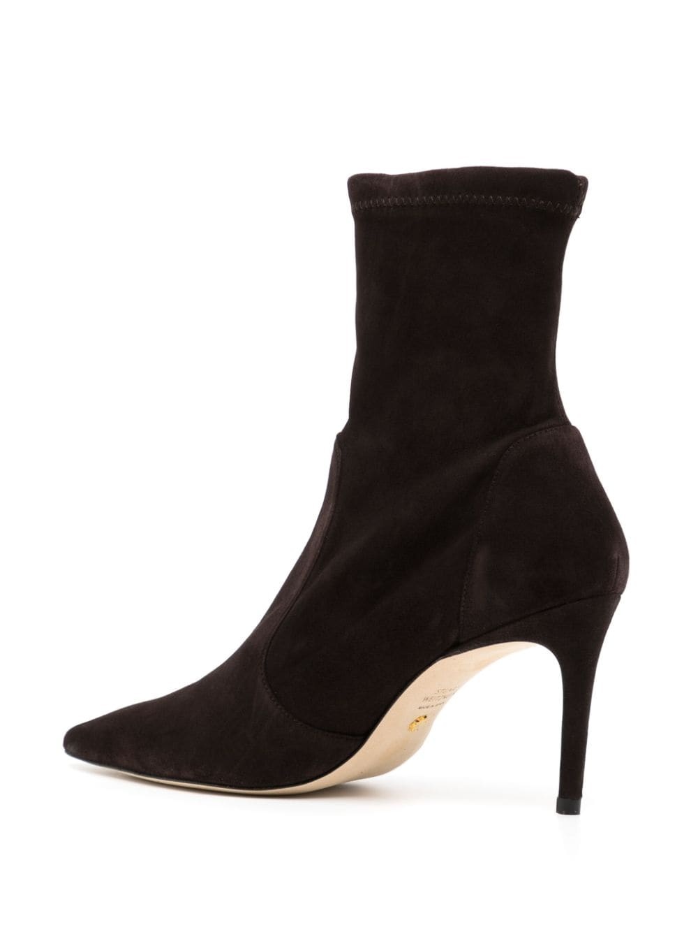 Stuart 85mm suede boots - 3