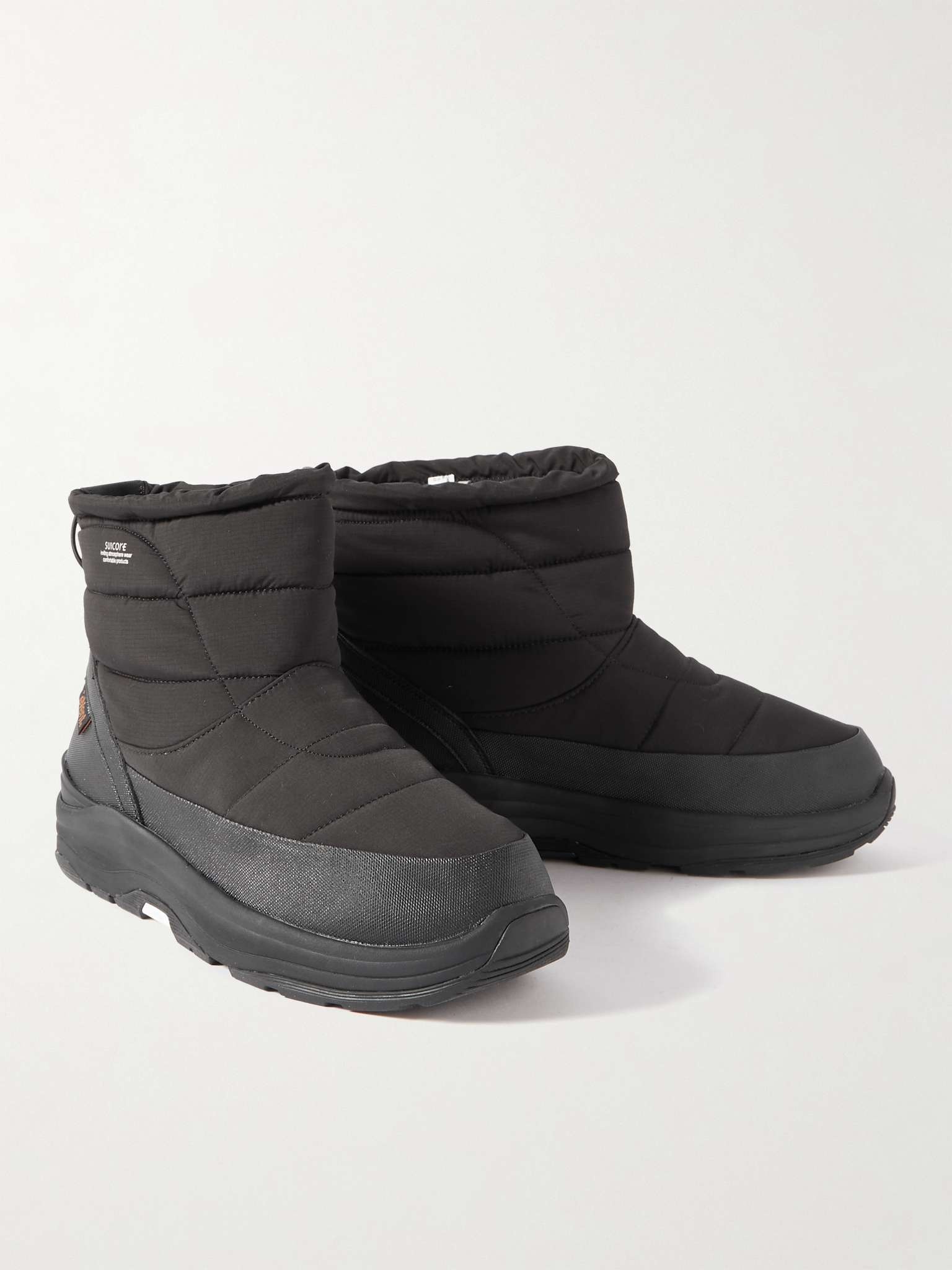 Bower-Evab Rubber-Trimmed Quilted Shell Boots - 4
