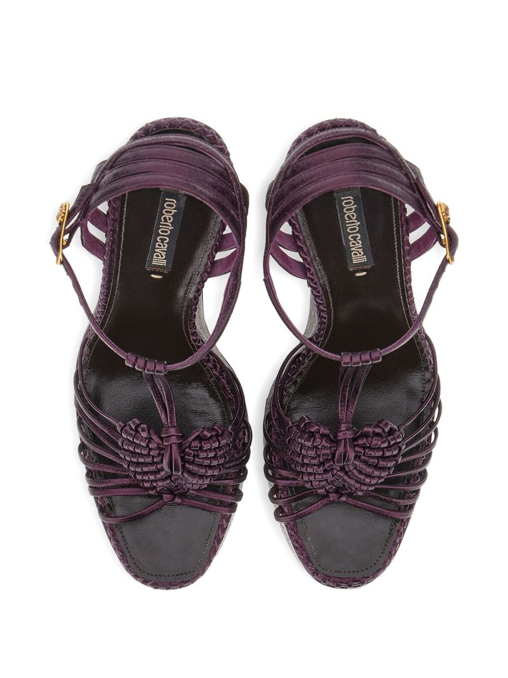 knotted platform sandals - 3
