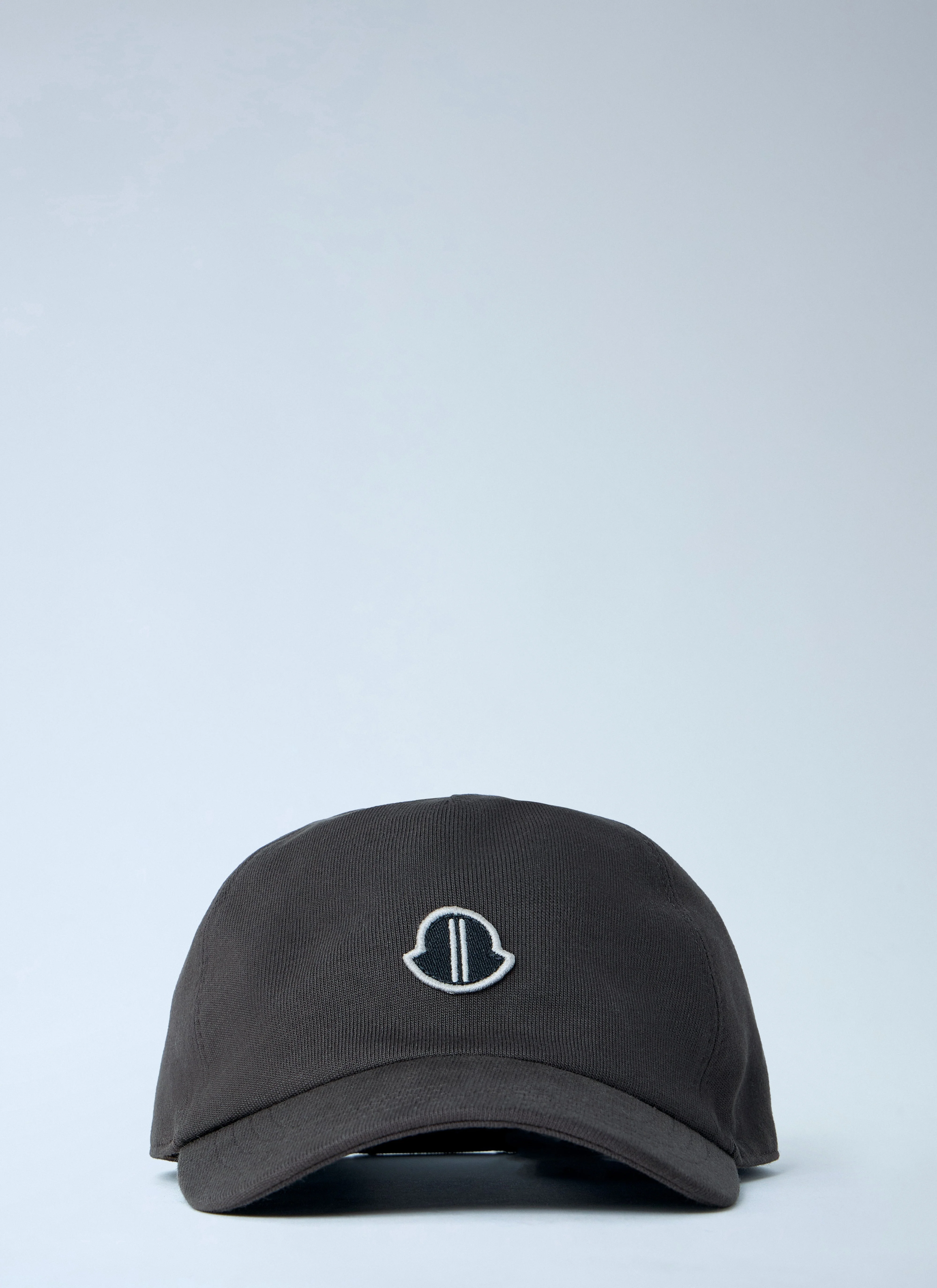 Moncler + Rick Owens Women Embroidered Logo Baseball Cap - 1