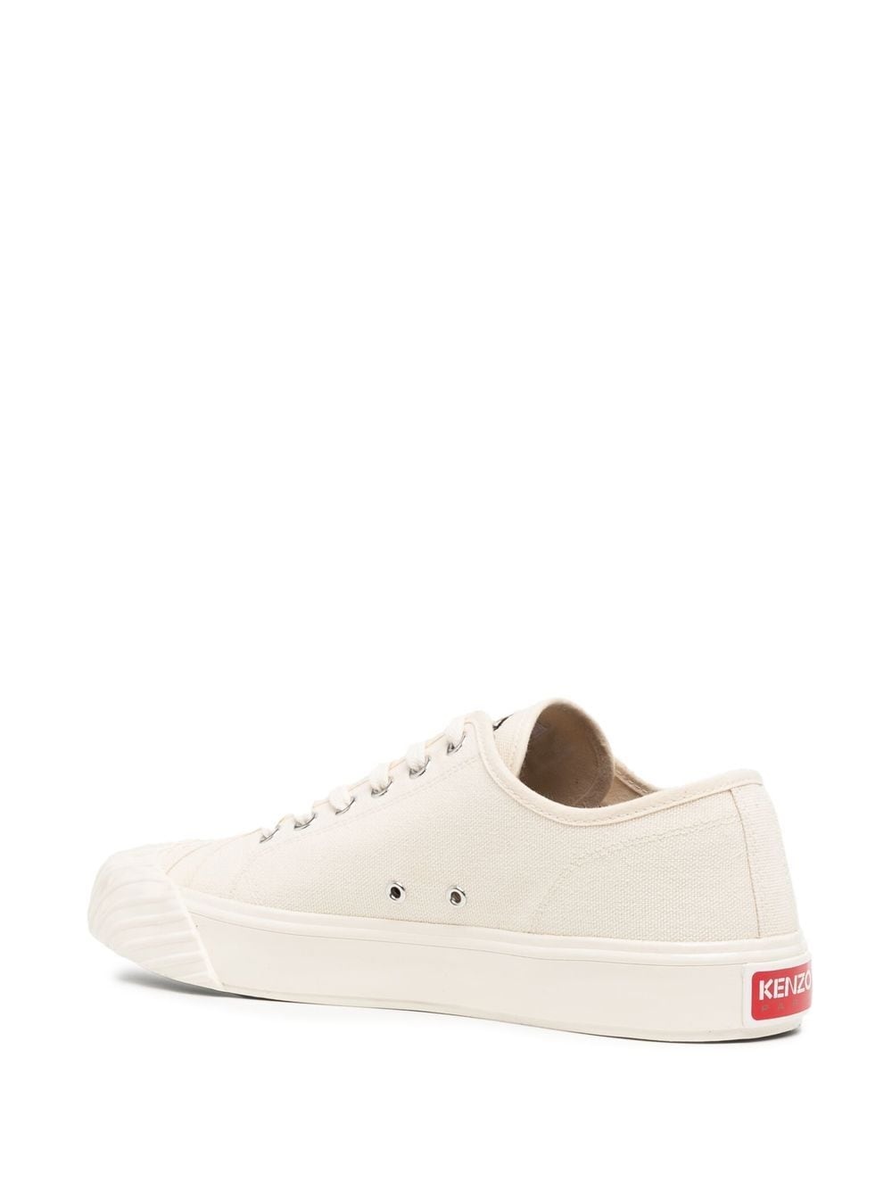 embroidered-motif low-top sneakers - 3