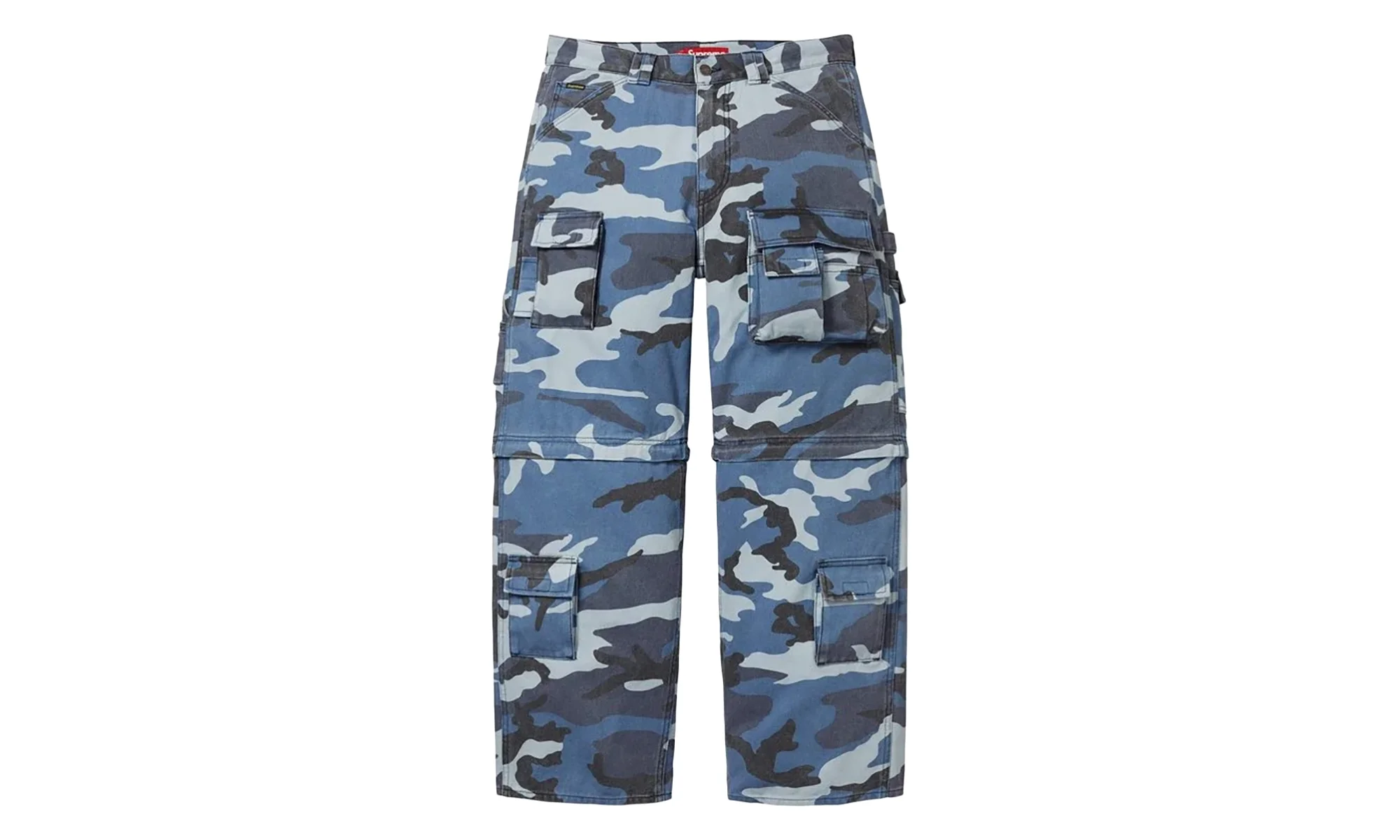 Zip-Off Utility Pant "SS26 - Blue Camo" SU27664 - 1